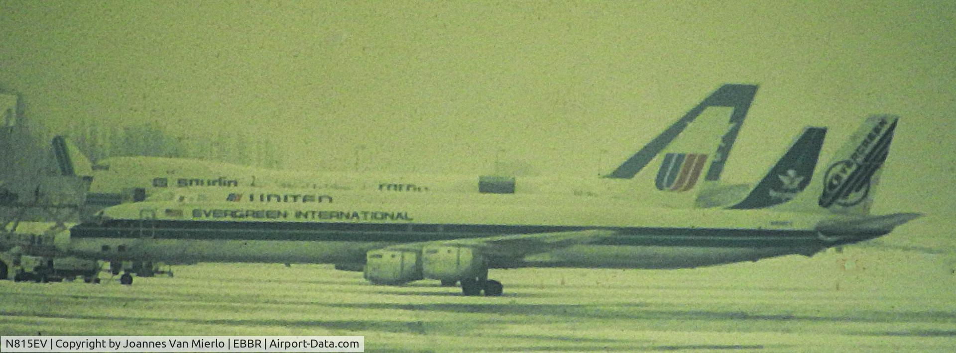 N815EV, 1968 Douglas DC-8-73F C/N 46002, ex-slide