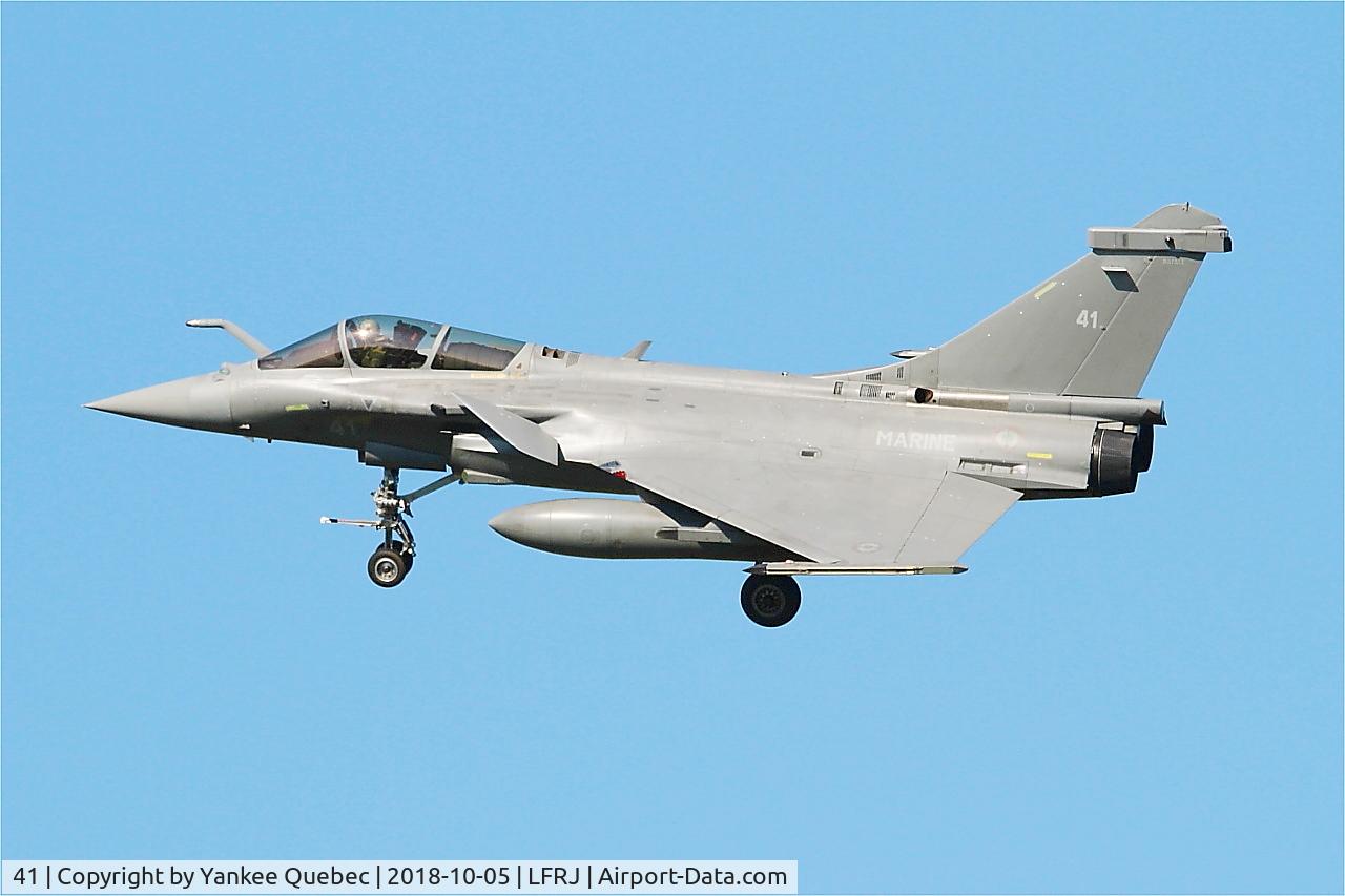 41, Dassault Rafale M C/N 41, Dassault Rafale M, Landivisiau Naval Air Base (LFRJ-LDV)