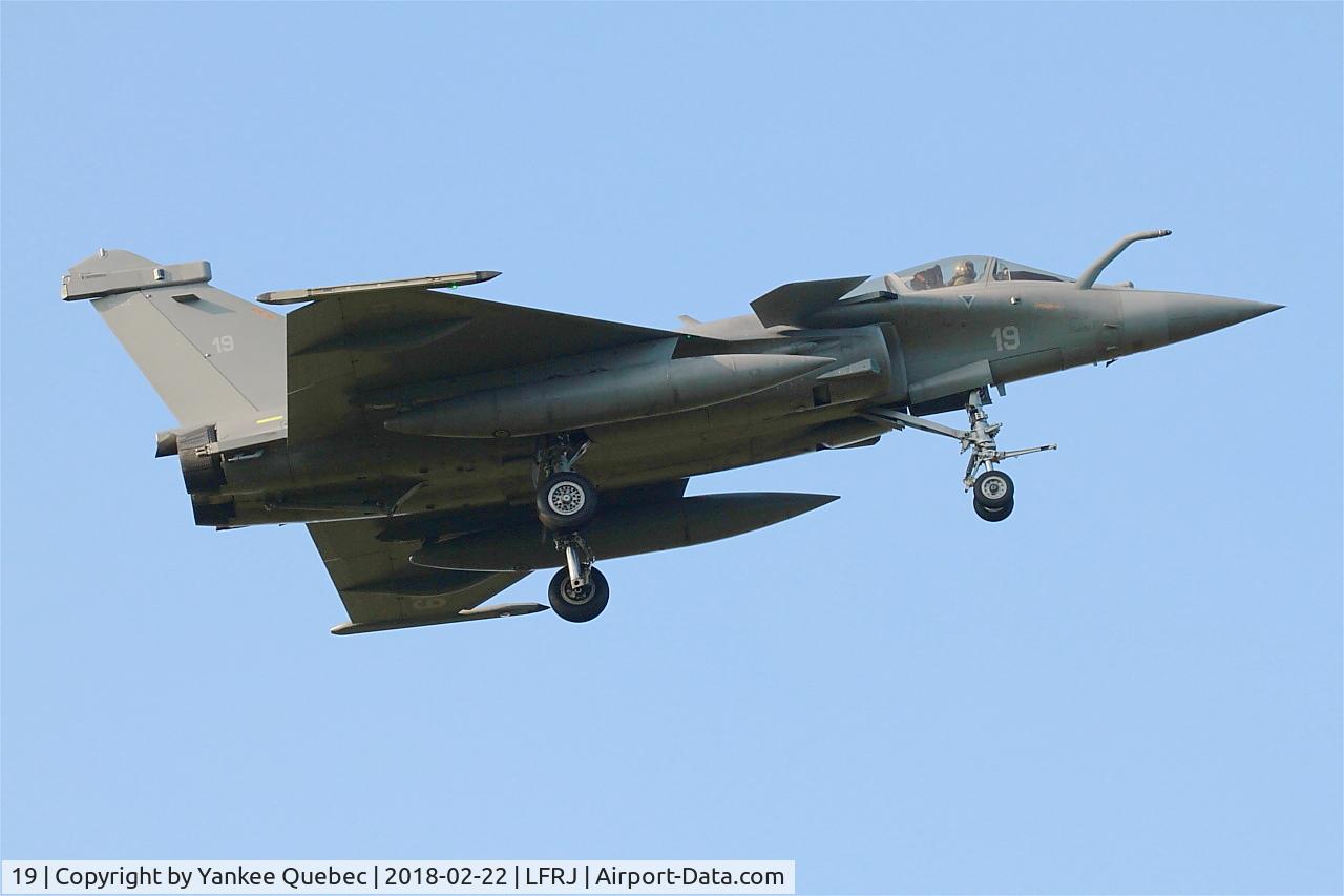 19, Dassault Rafale M C/N 19, Dassault Rafale M, Landivisiau Naval Air Base (LFRJ-LDV)