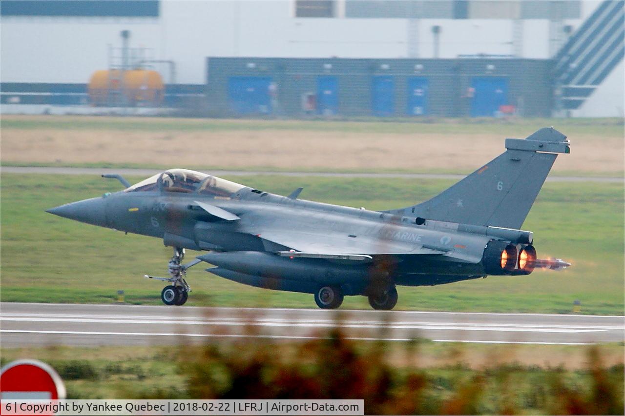 6, Dassault Rafale M C/N 6, Dassault Rafale M, Landivisiau Naval Air Base (LFRJ-LDV)
