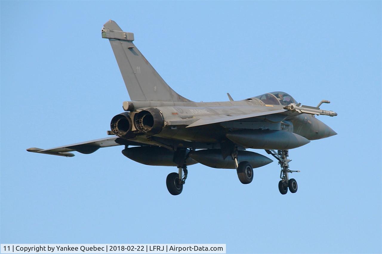11, Dassault Rafale M C/N 11, Dassault Rafale M, Landivisiau Naval Air Base (LFRJ-LDV)