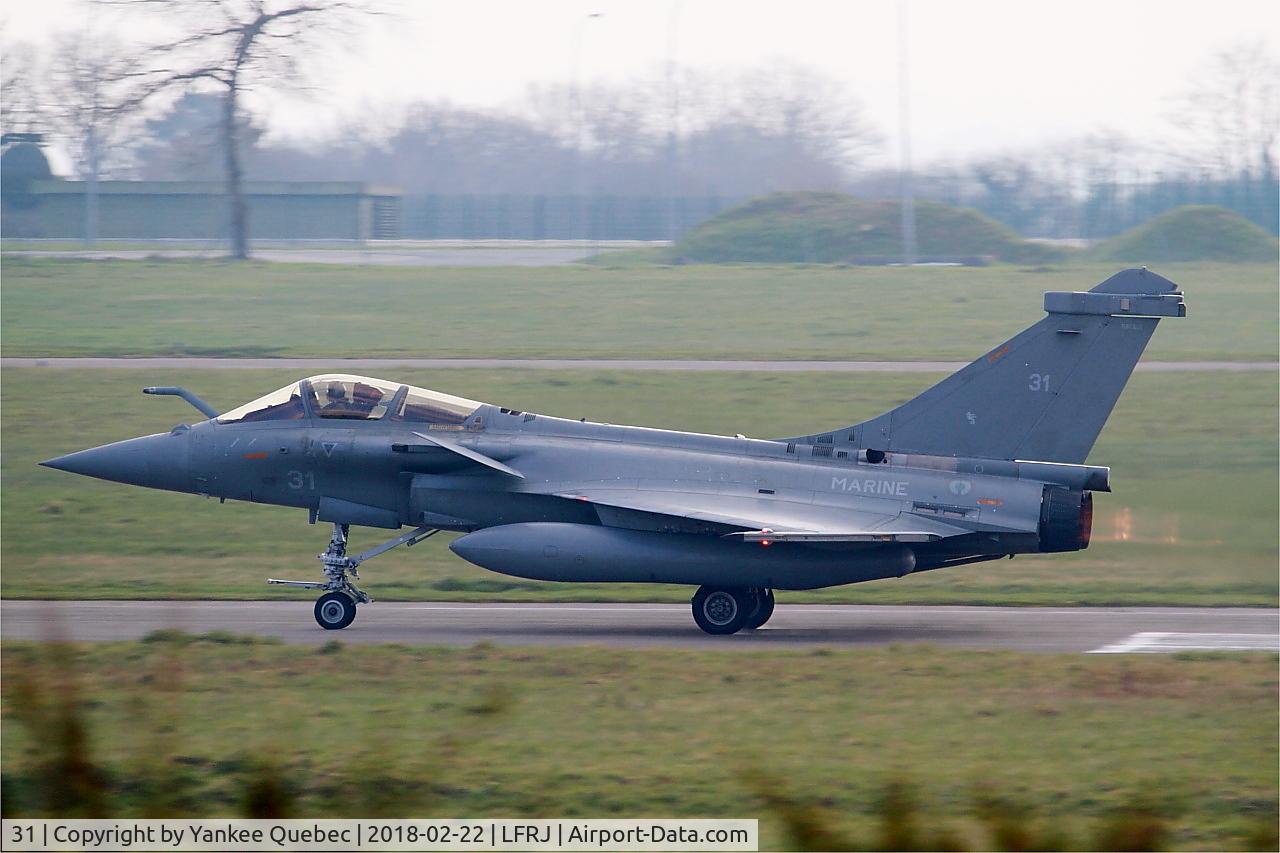 31, Dassault Rafale M C/N 31, Dassault Rafale M, Landivisiau Naval Air Base (LFRJ-LDV)