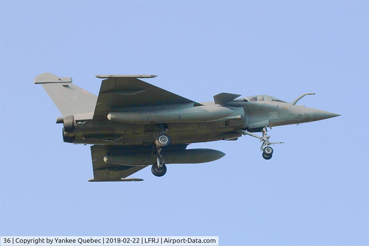 36, Dassault Rafale M C/N 36, Dassault Rafale M, Landivisiau Naval Air Base (LFRJ-LDV)