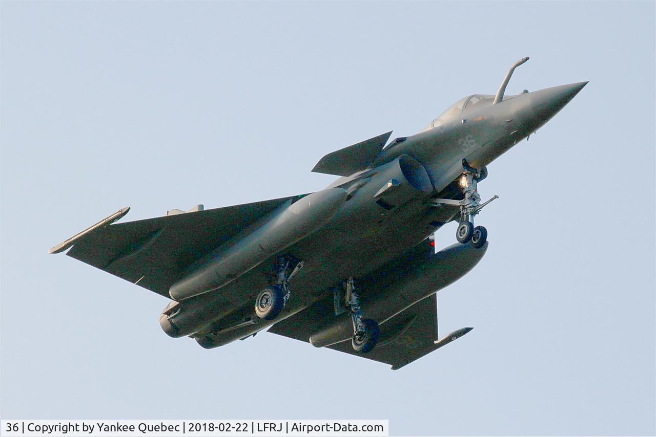 36, Dassault Rafale M C/N 36, Dassault Rafale M, Landivisiau Naval Air Base (LFRJ-LDV)