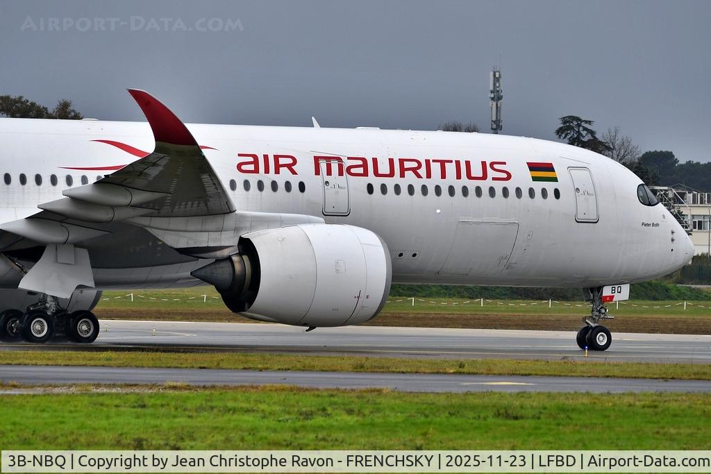 3B-NBQ, 2017 Airbus A350-941 C/N 157, Mauritius (MRU)	Bordeaux (BOD)	MK4