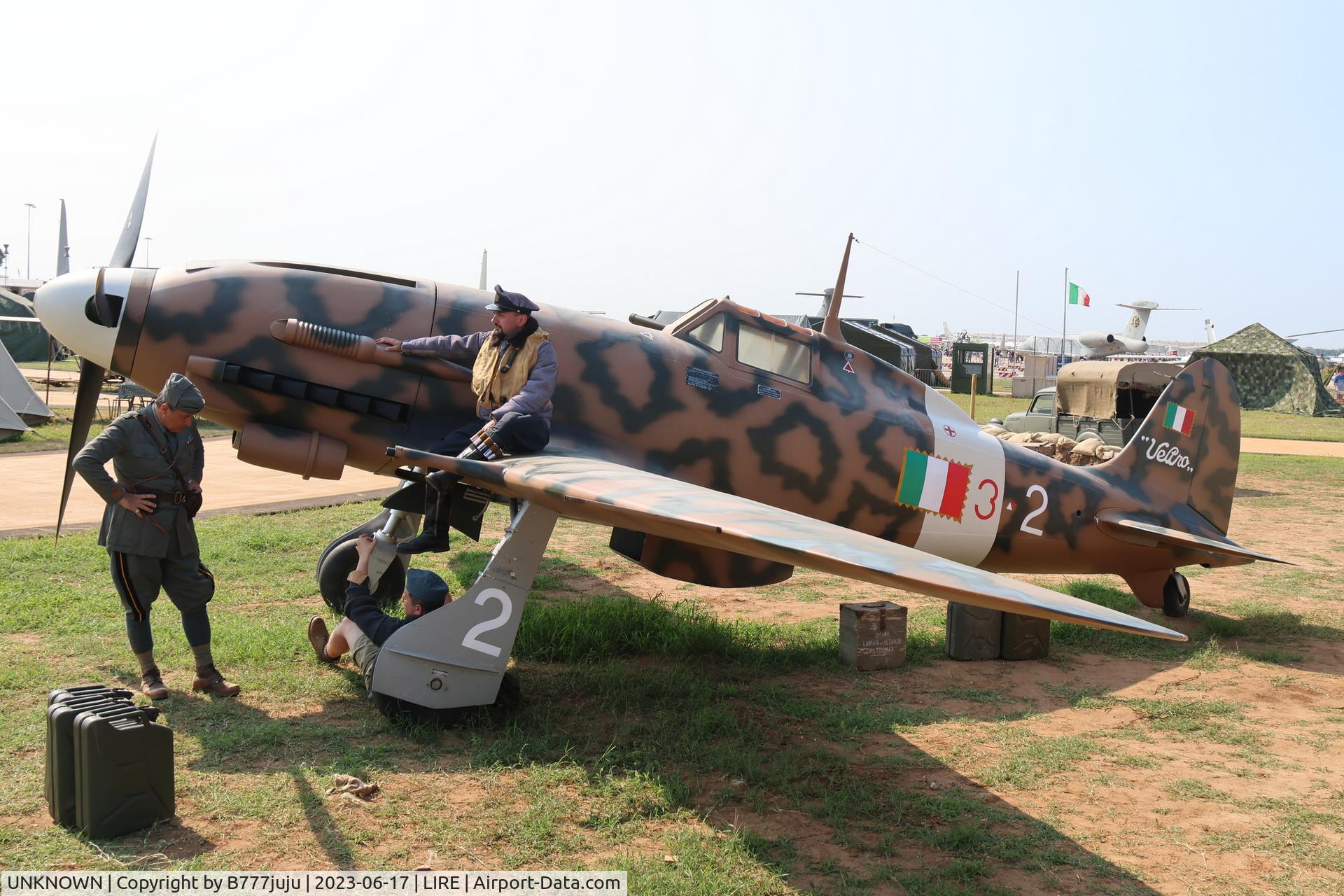 UNKNOWN, Macchi MC.205 Veltro C/N Mock-Up, at LIRE