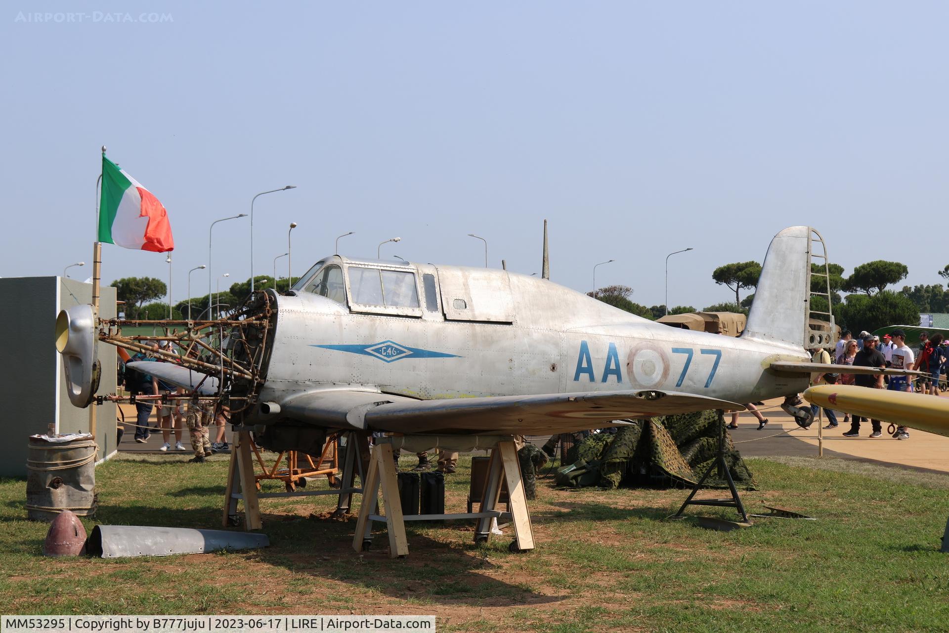 MM53295, Fiat G-46-4A C/N 201, at LIRE