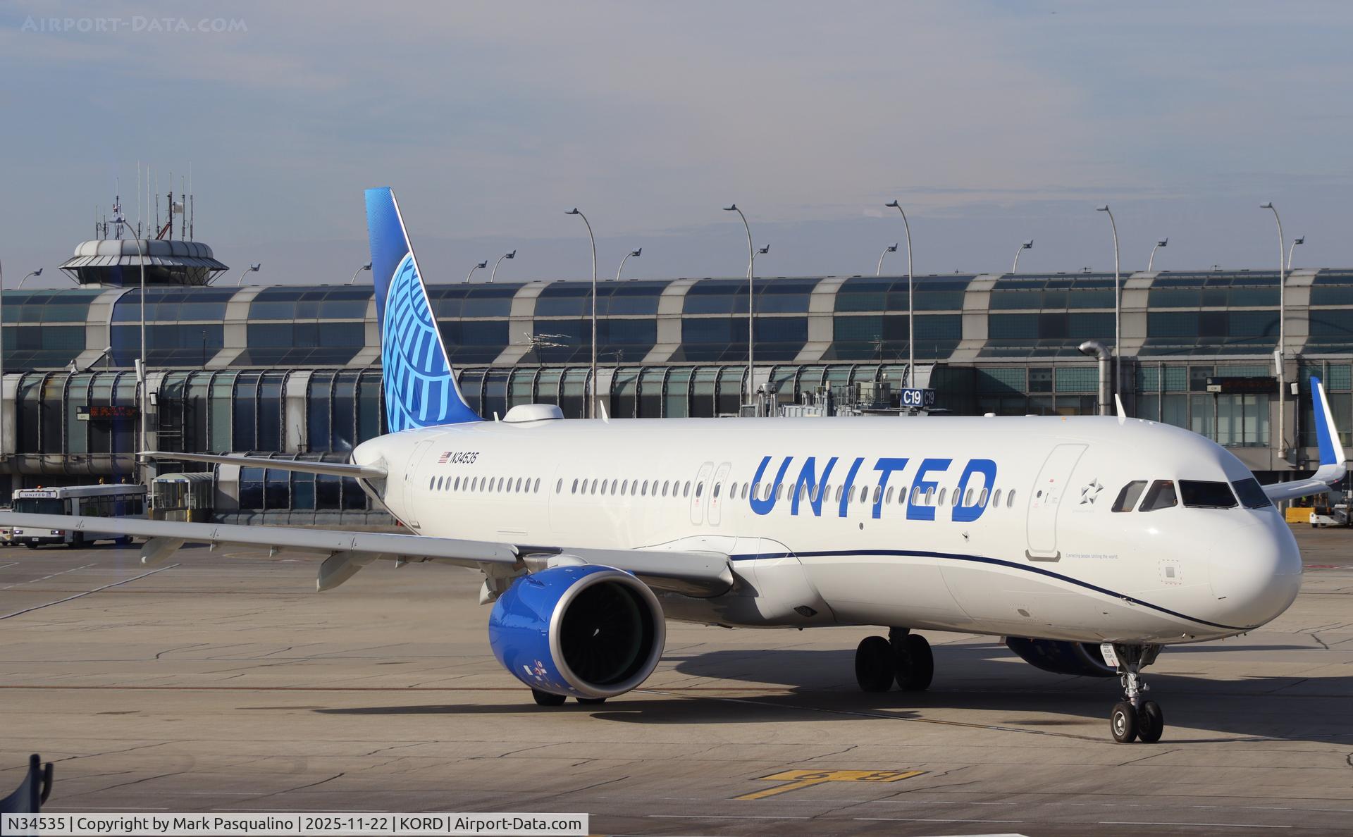 N34535, 2025 Airbus A321-271NX C/N 12332, Airbus A321-271NX