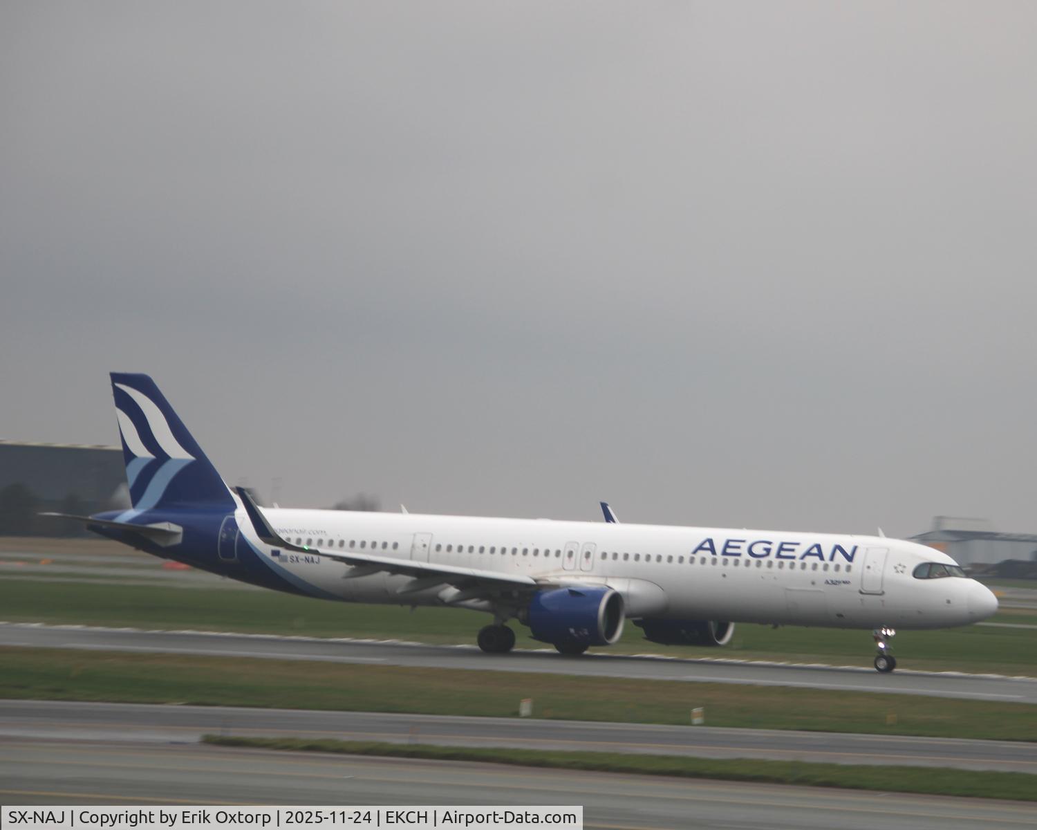 SX-NAJ, 2022 Airbus A321-271NX C/N 10832, SX-NAJ taking off rw 22R