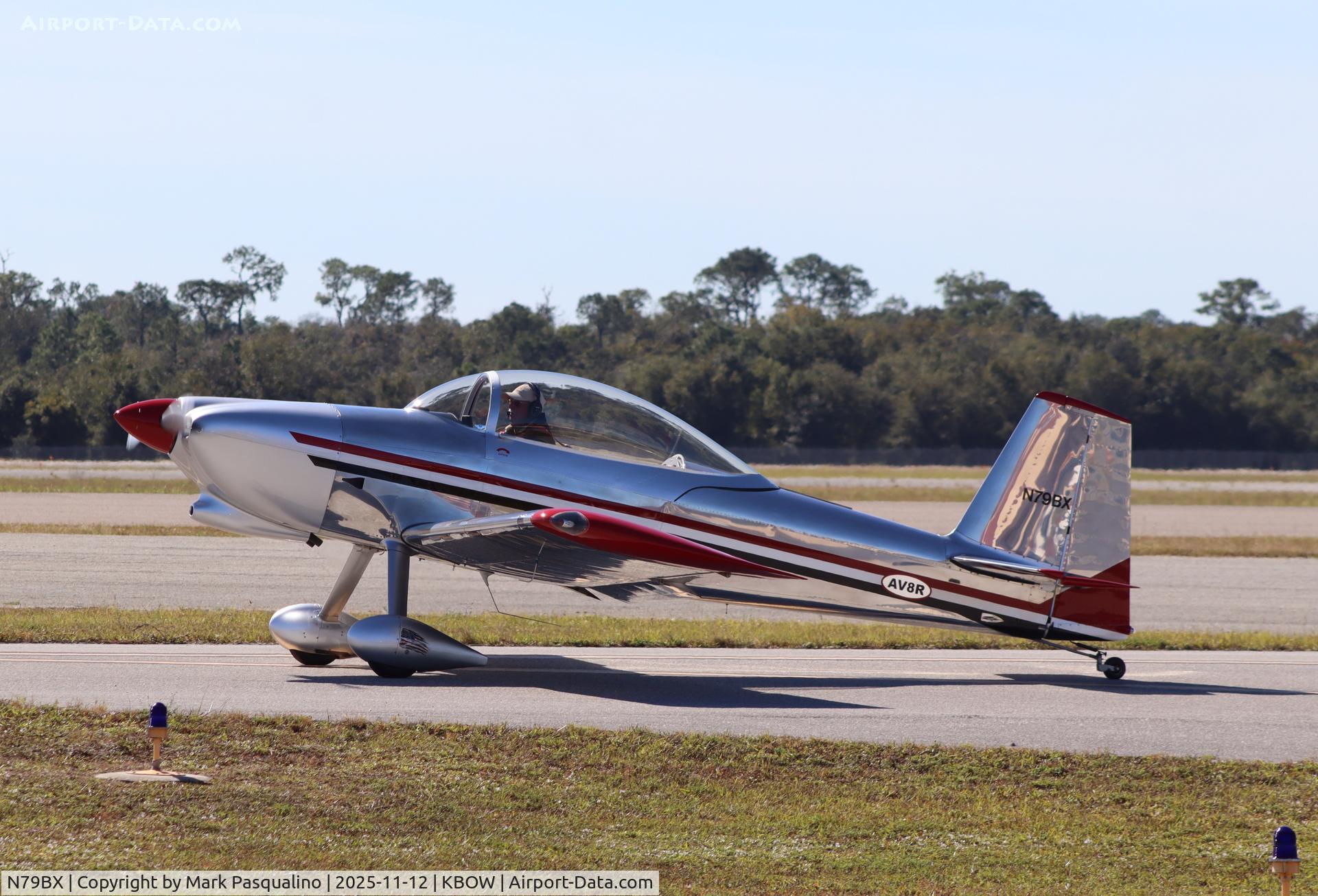 N79BX, 2007 Van's RV-8 C/N 82079, Vans RV-8