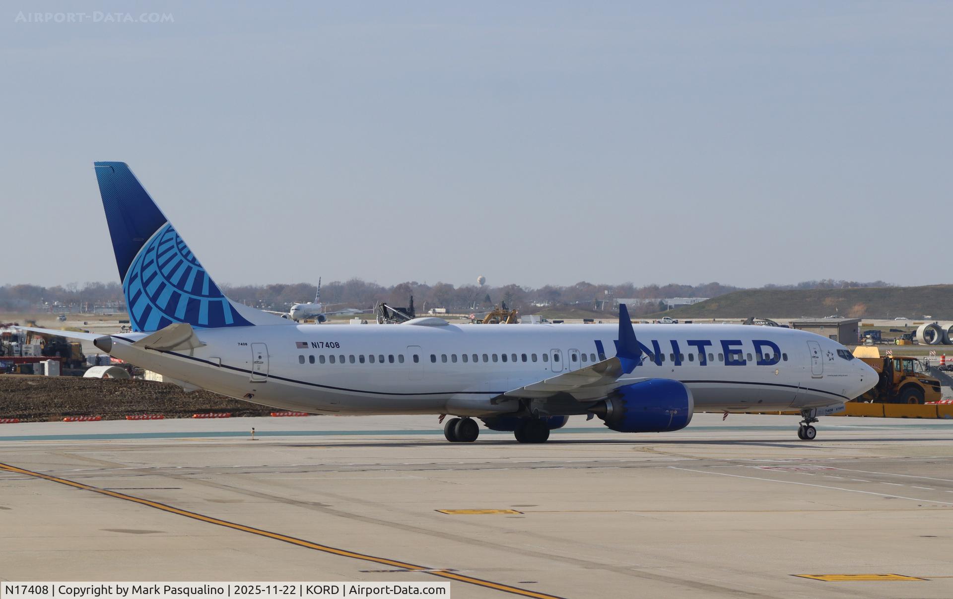 N17408, 2025 Boeing 737 MAX 9 C/N 68817, Boeing 737-9 MAX