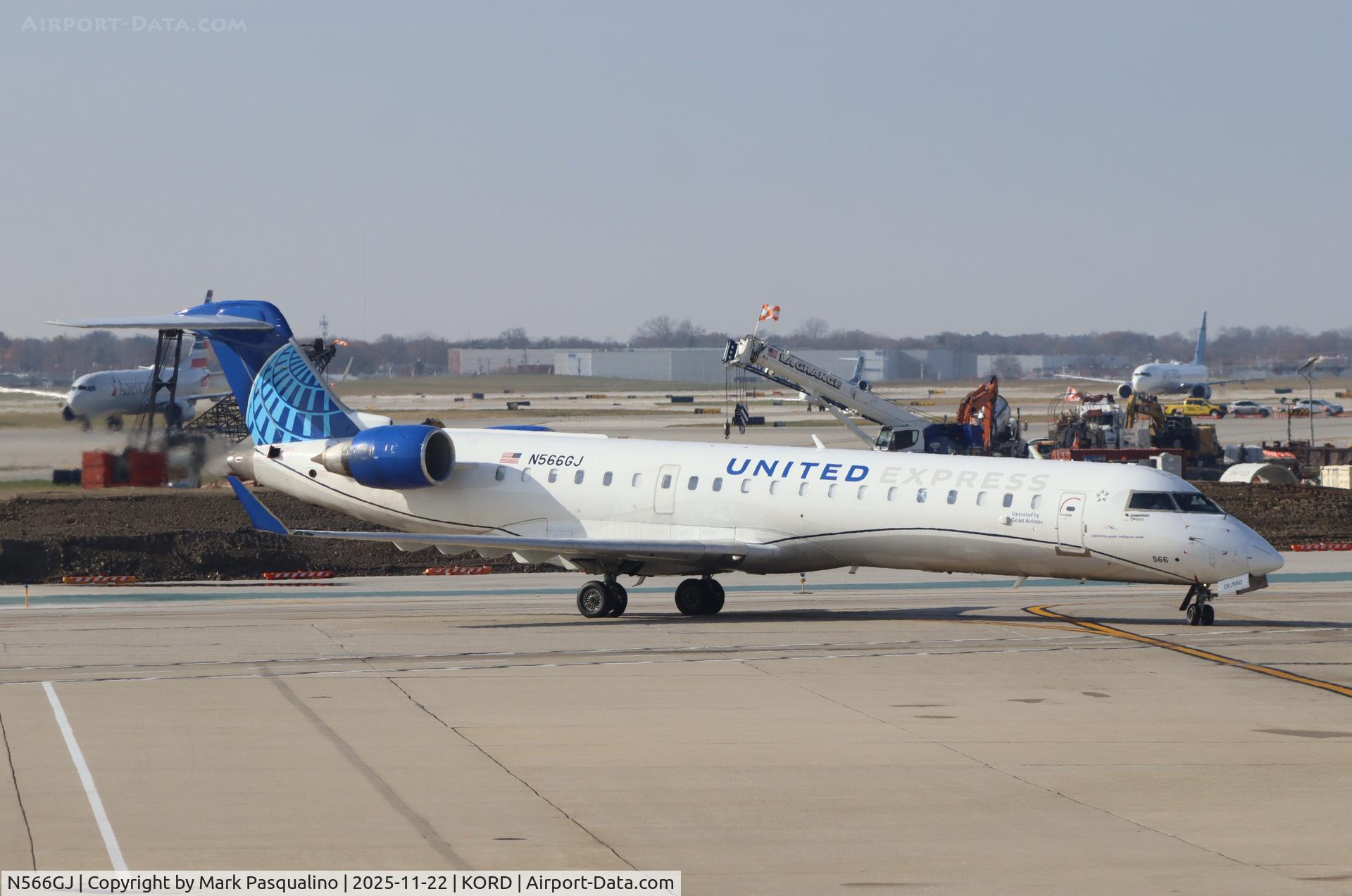 N566GJ, 2003 Bombardier CRJ-700 (CL-600-2C10) Regional Jet C/N 10094, CL-600-2C10