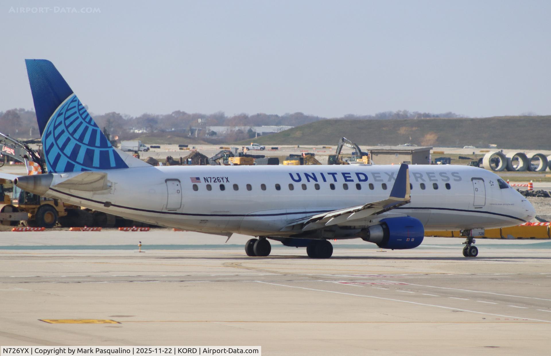 N726YX, 2015 Embraer 175LR (ERJ-170-200LR) C/N 17000507, ERJ-170-200LR