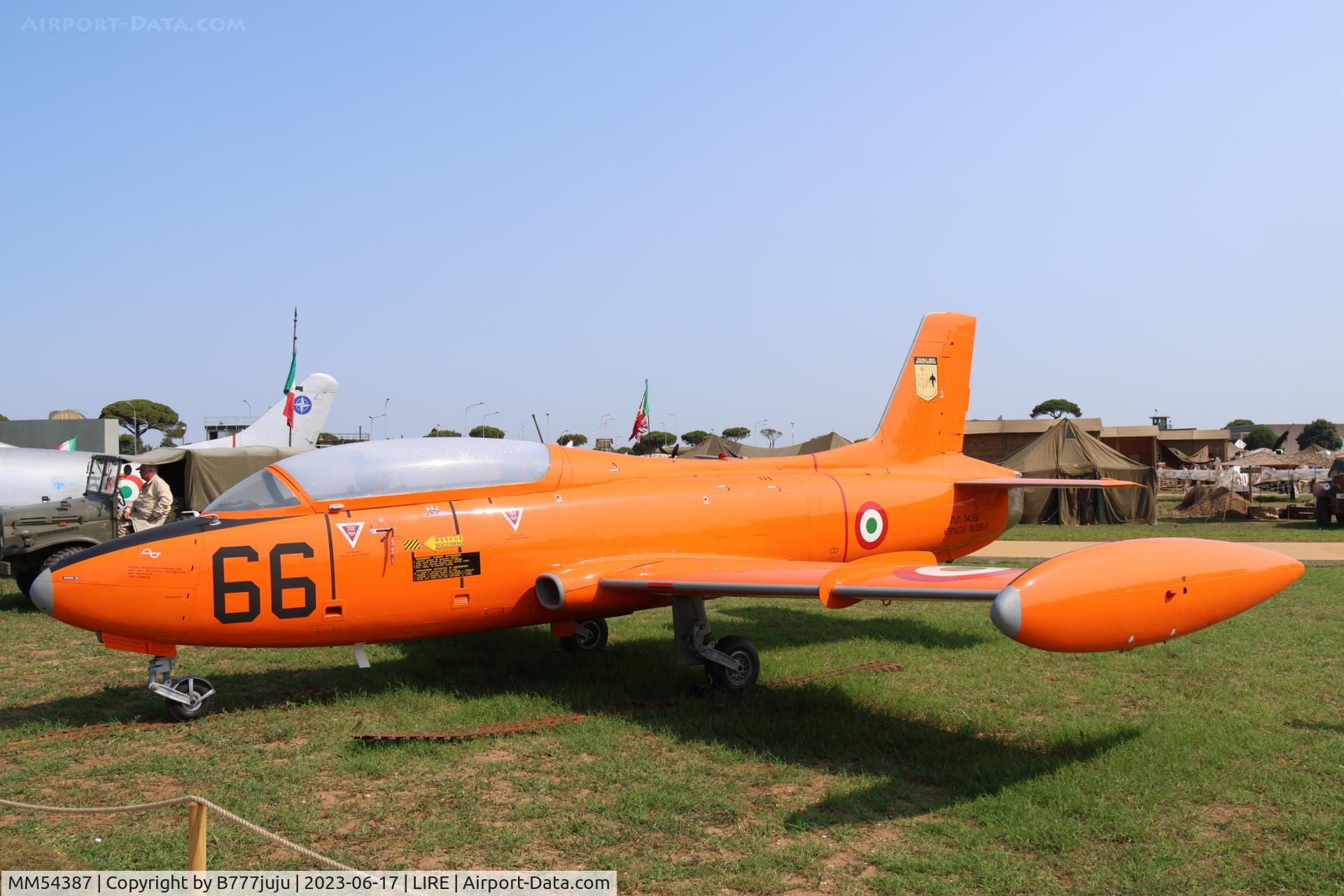 MM54387, Aermacchi MB-326E C/N 6500/241, at LIRE