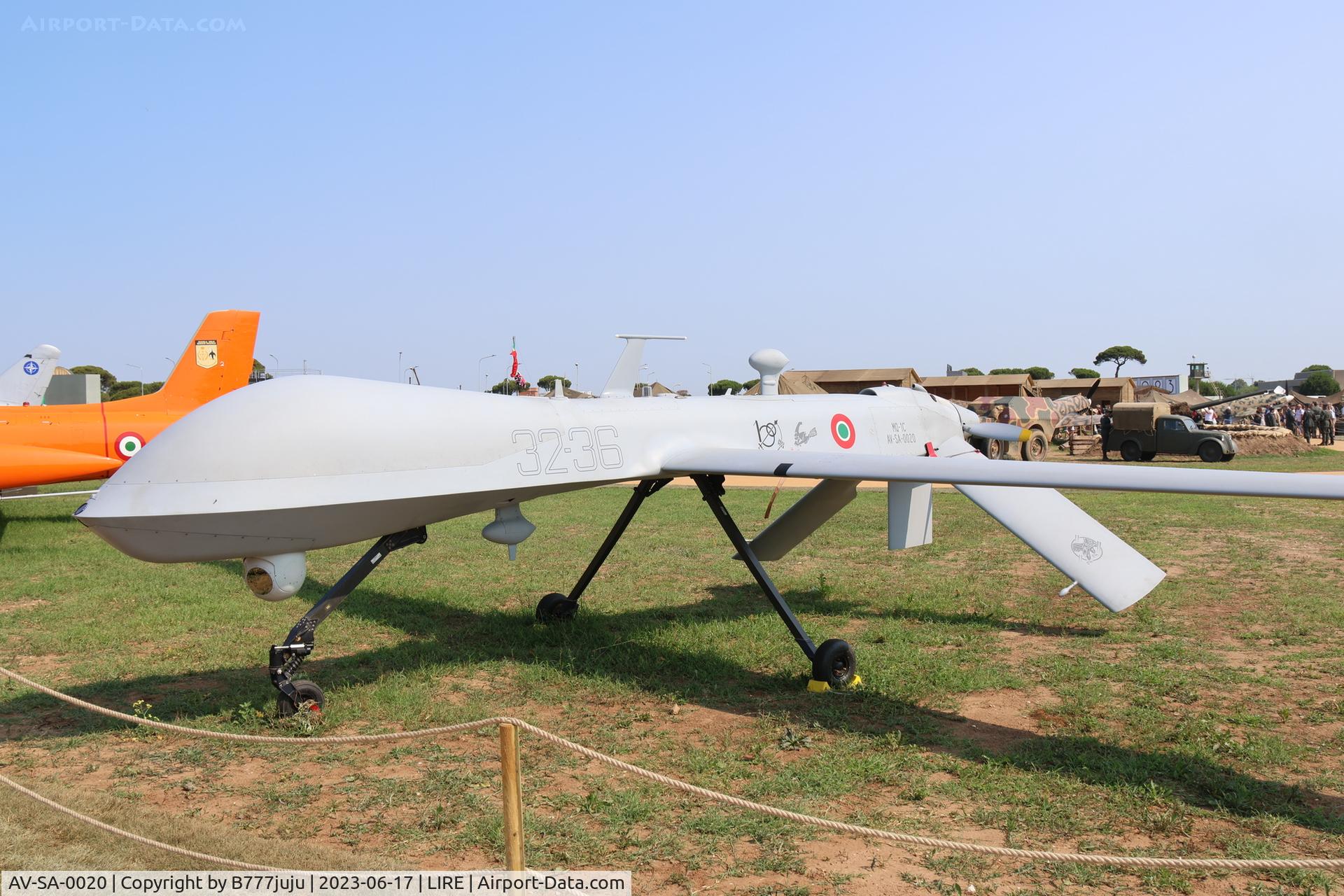 AV-SA-0020, General Atomics MQ-1C Predator Predator C/N UNKNOWN, at LIRE