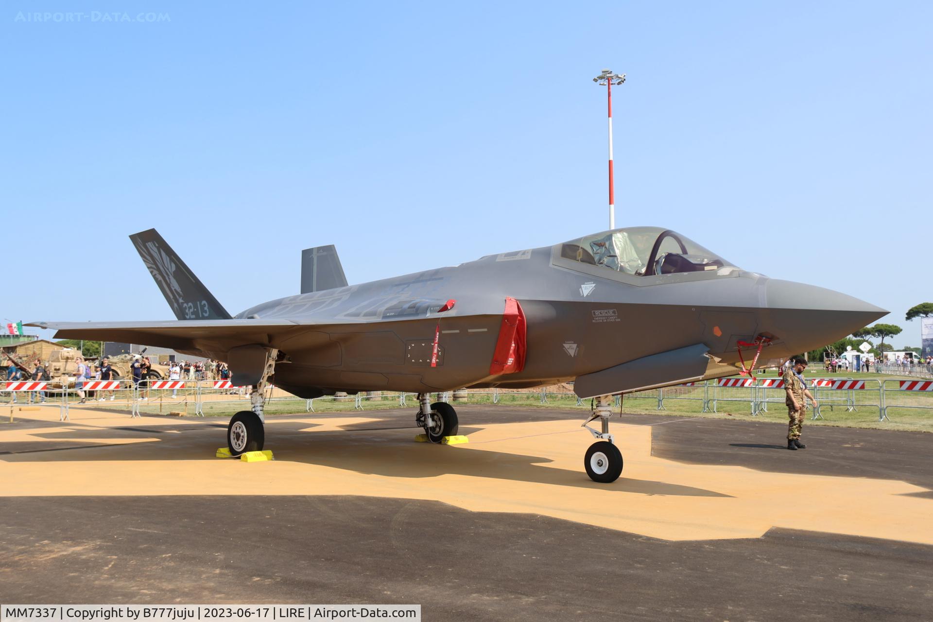 MM7337, 2016 Lockheed Martin F-35A Lightning II C/N AL-6, at LIRE