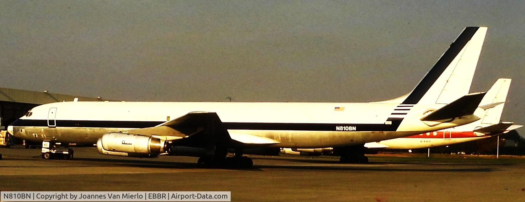 N810BN, 1967 Douglas DC-8-62 C/N 45905, ex-slide