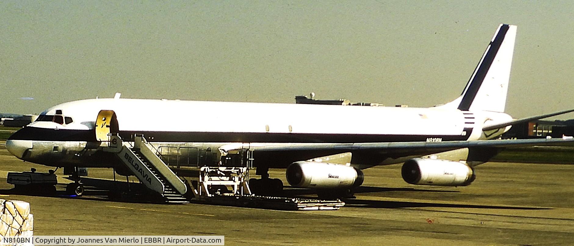 N810BN, 1967 Douglas DC-8-62 C/N 45905, ex-slide
