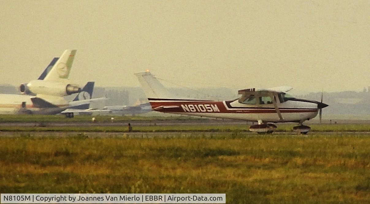 N8105M, 1976 Cessna 182P Skylane C/N 18264542, ex-slide