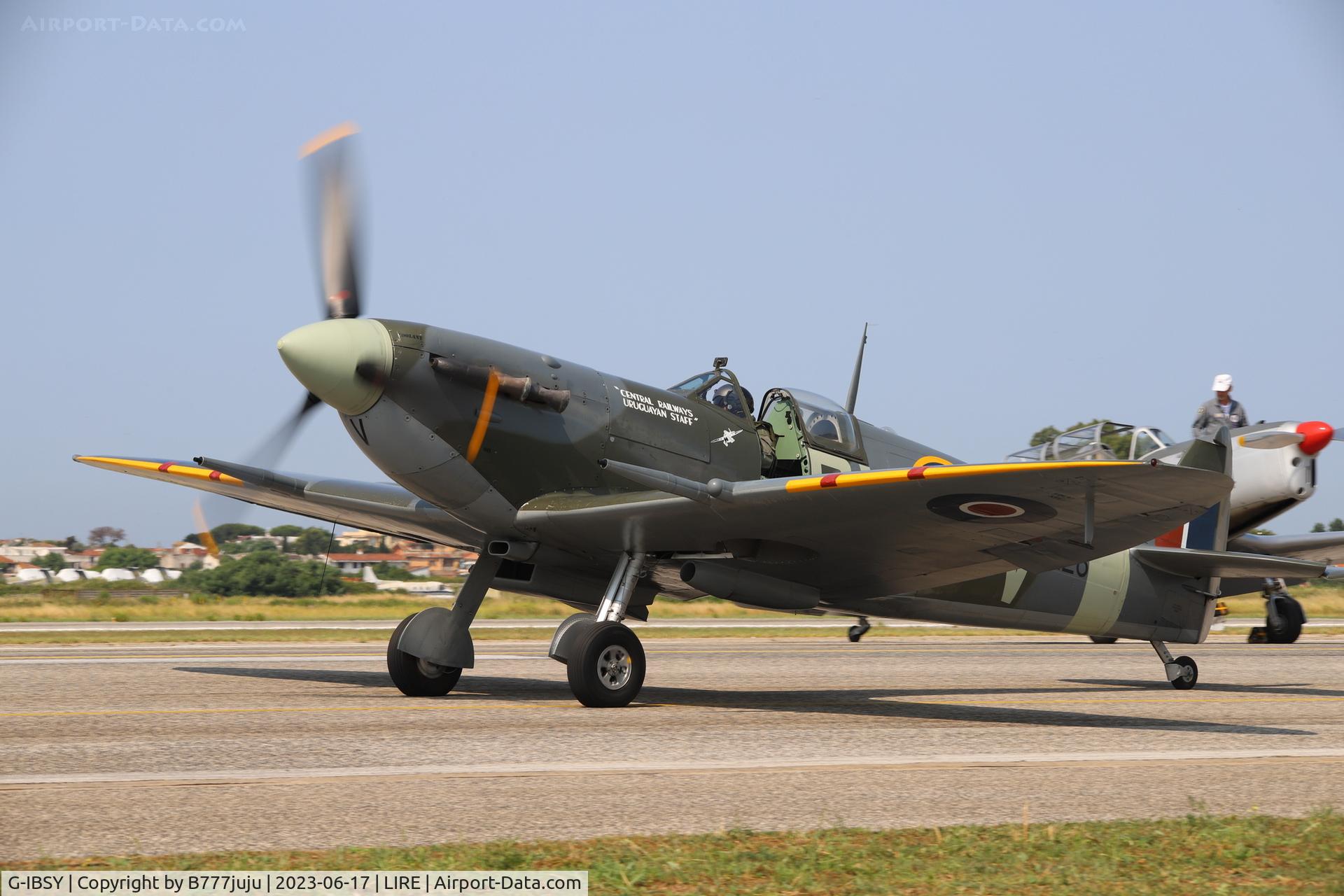 G-IBSY, 1942 Supermarine 349 Spitfire Vc C/N EE602, at LIRE