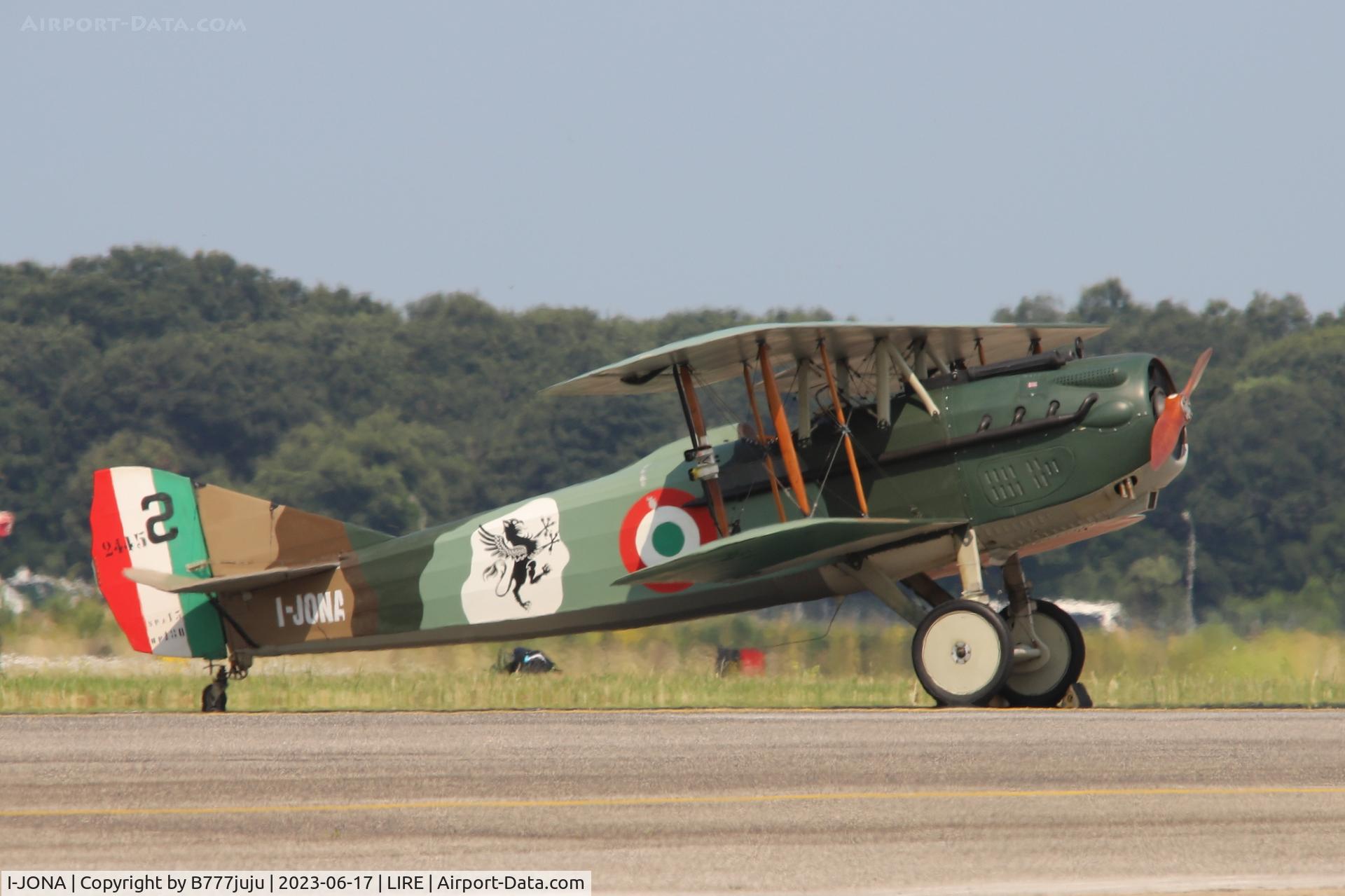 I-JONA, SPAD S.XIII C/N 0000, at LIRE