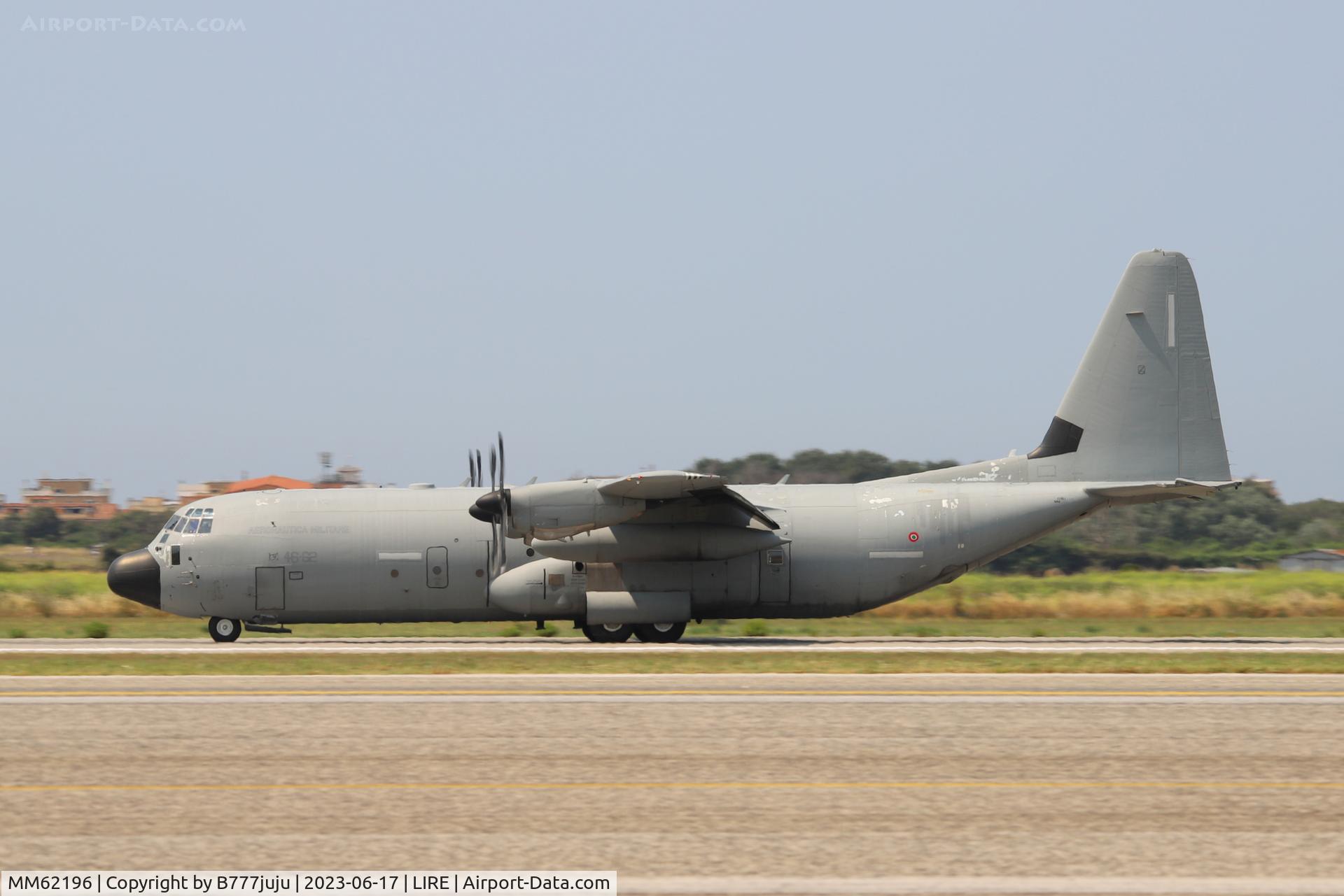 MM62196, Lockheed Martin C-130J-30 Super Hercules C/N 382-5550, at LIRE