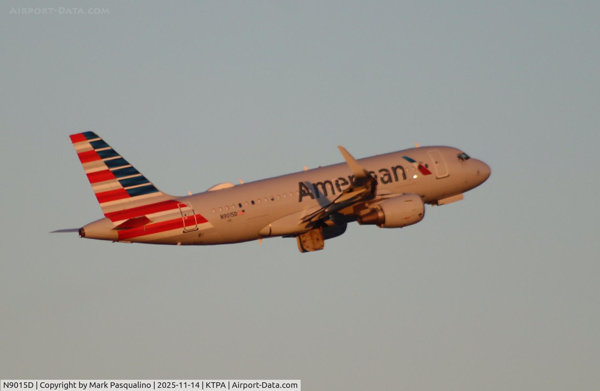 N9015D, 2013 Airbus A319-112 C/N 5327, Airbus A319-112