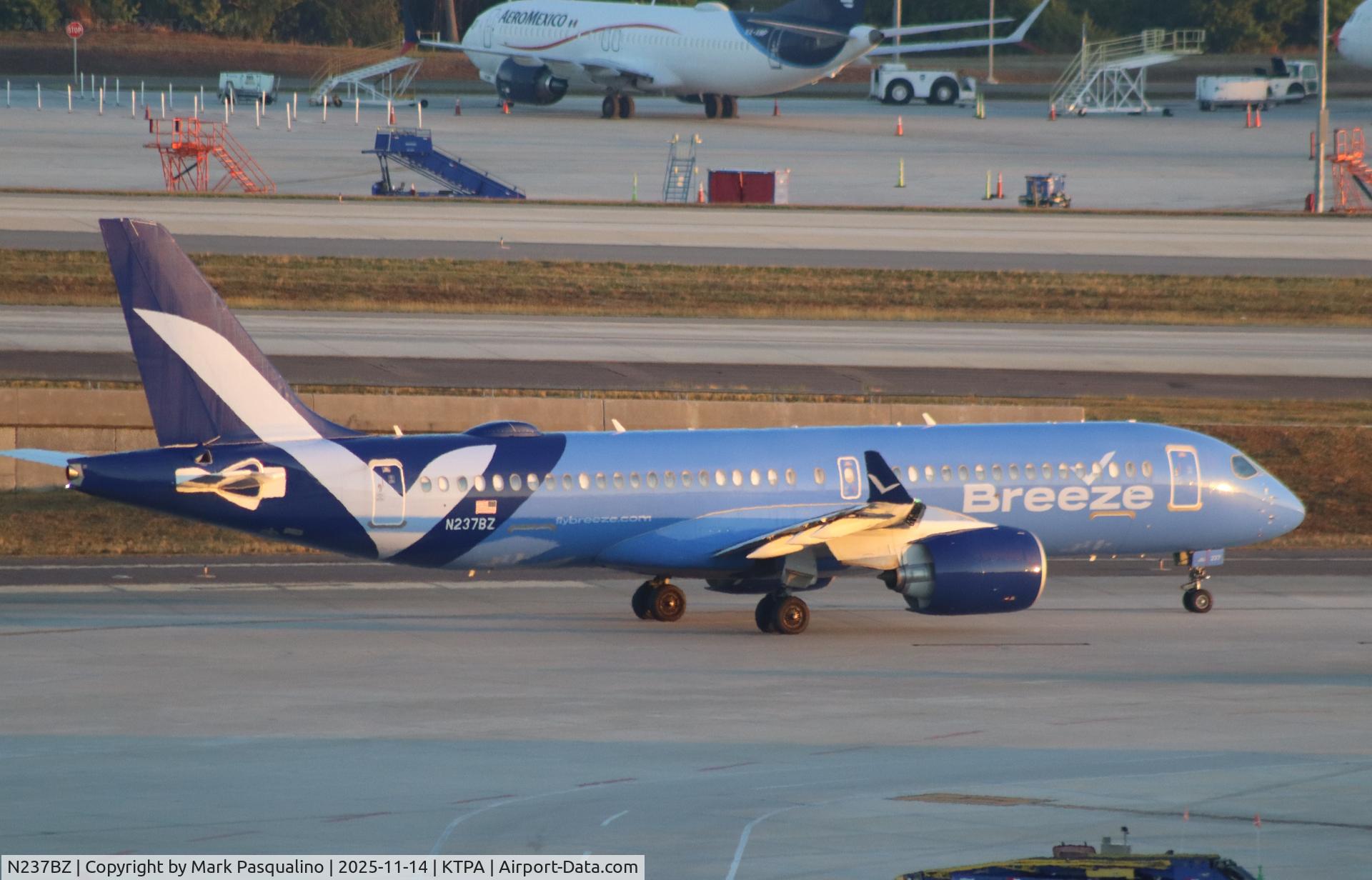 N237BZ, 2024 Airbus A220-300 C/N 55285, Airbus A220-371