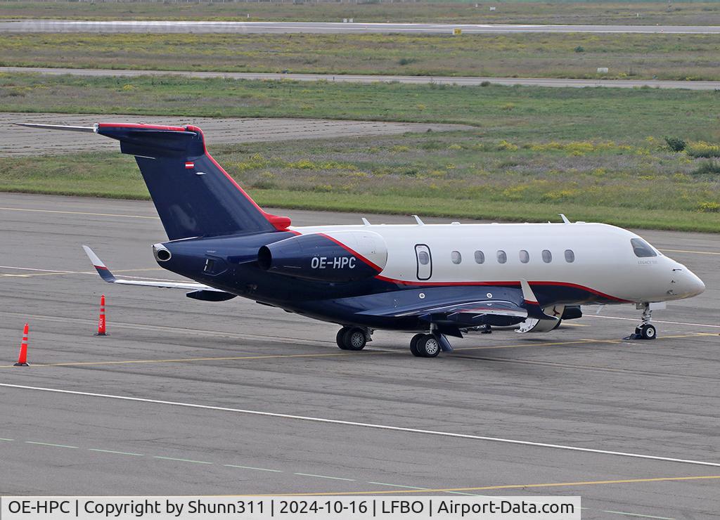 OE-HPC, 2018 Embraer EMB-550 Legacy 500 C/N 55000072, Parked at the General Aviation area...