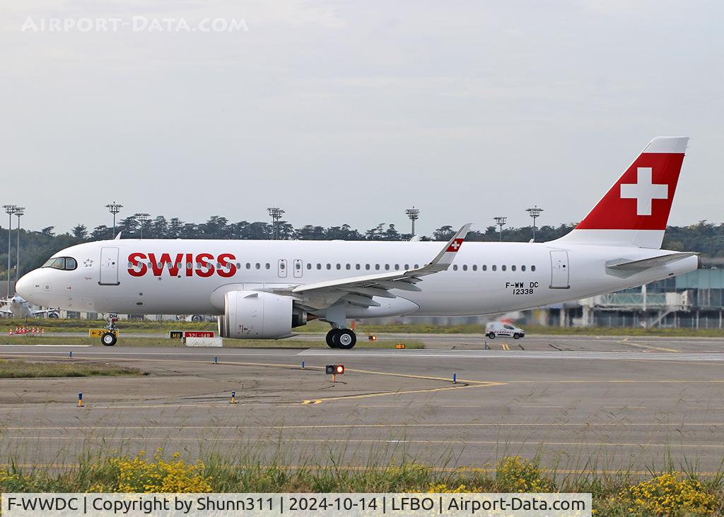 F-WWDC, 2024 Airbus A320-271 Neo C/N 12338, C/n 12338 - To be HB-JDH