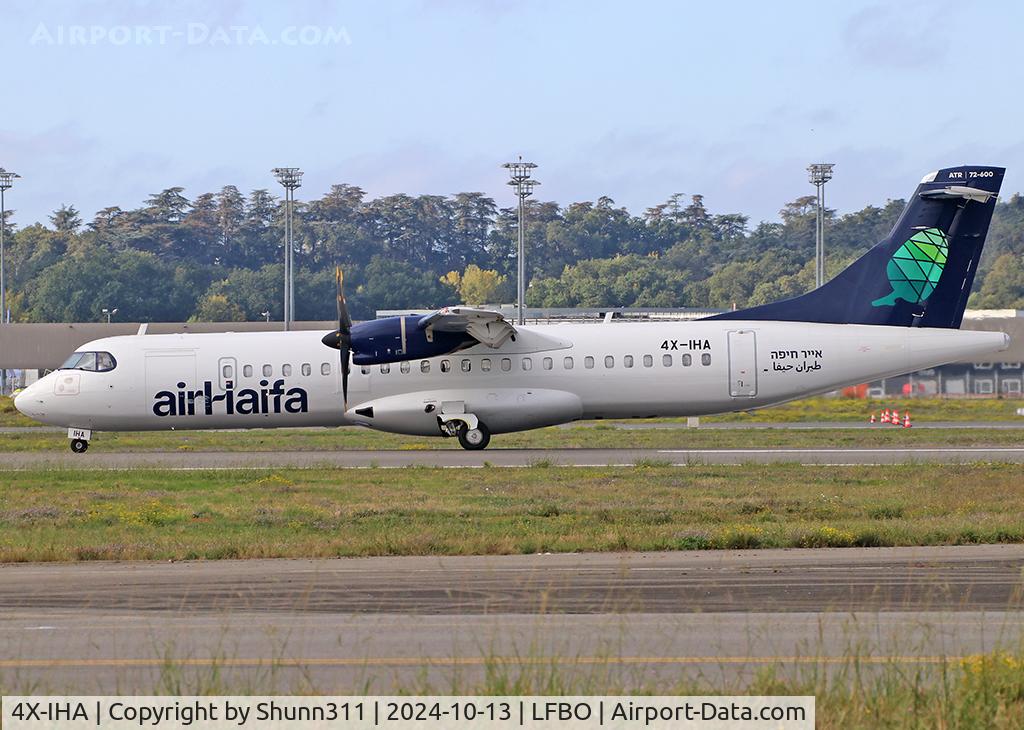 4X-IHA, 2024 ATR 72-600 C/N 1701, Delivery day...