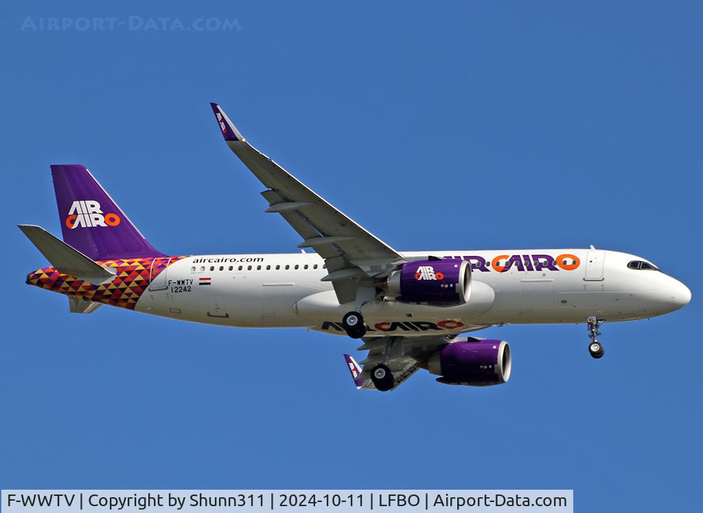 F-WWTV, 2024 Airbus A320-251N C/N 12242, C/n 12242 - To be SU-BVL