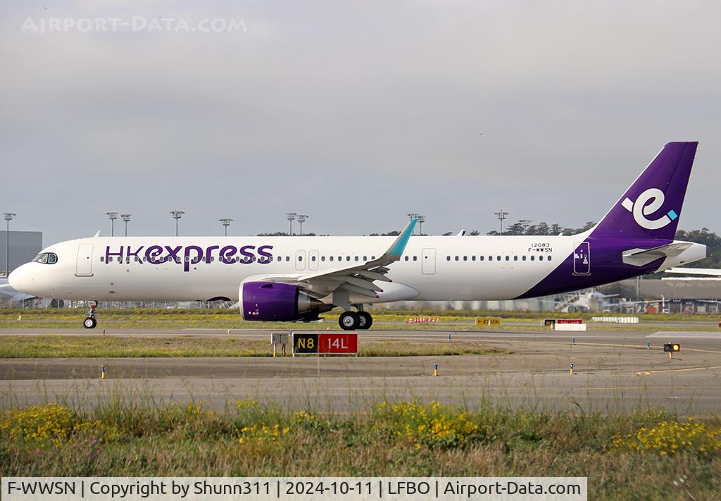 F-WWSN, 2024 Airbus A321-251NX C/N 12083, C/n 12083 - To be B-KKL