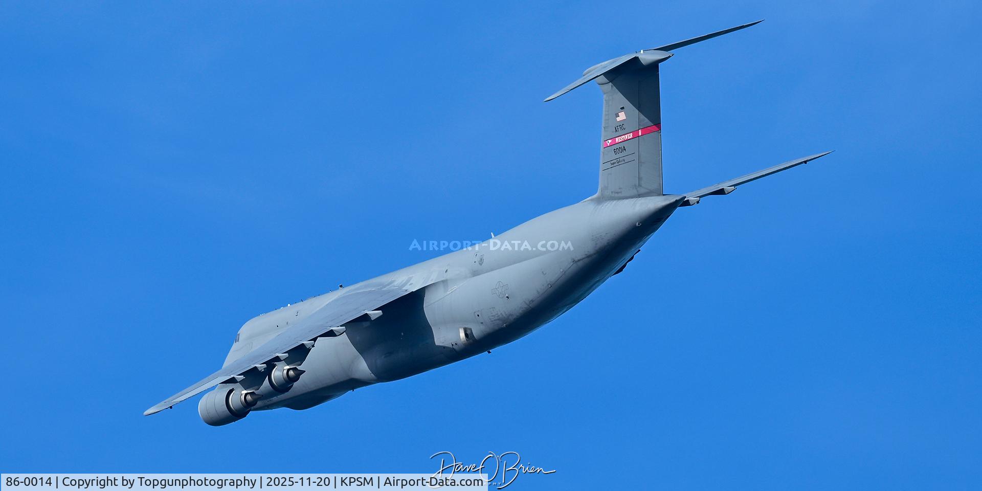 86-0014, Lockheed C-5M Super Galaxy C/N 500-0100, RODD34 working RW34