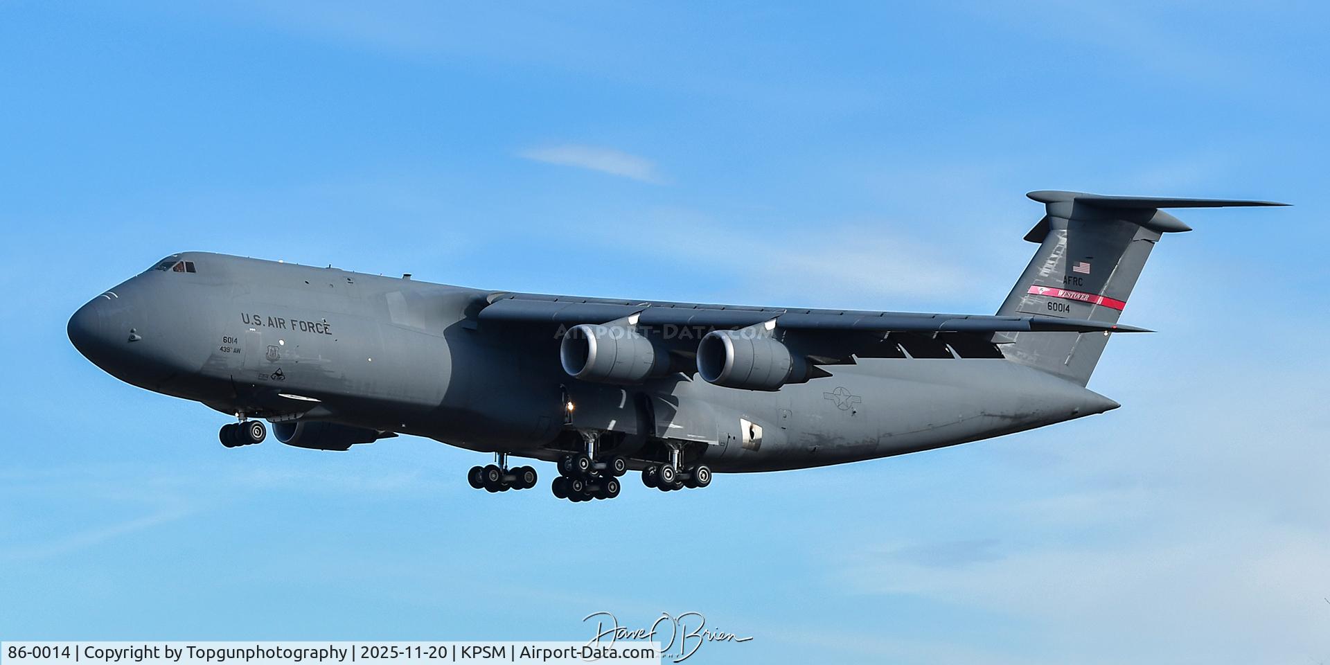 86-0014, Lockheed C-5M Super Galaxy C/N 500-0100, RODD34