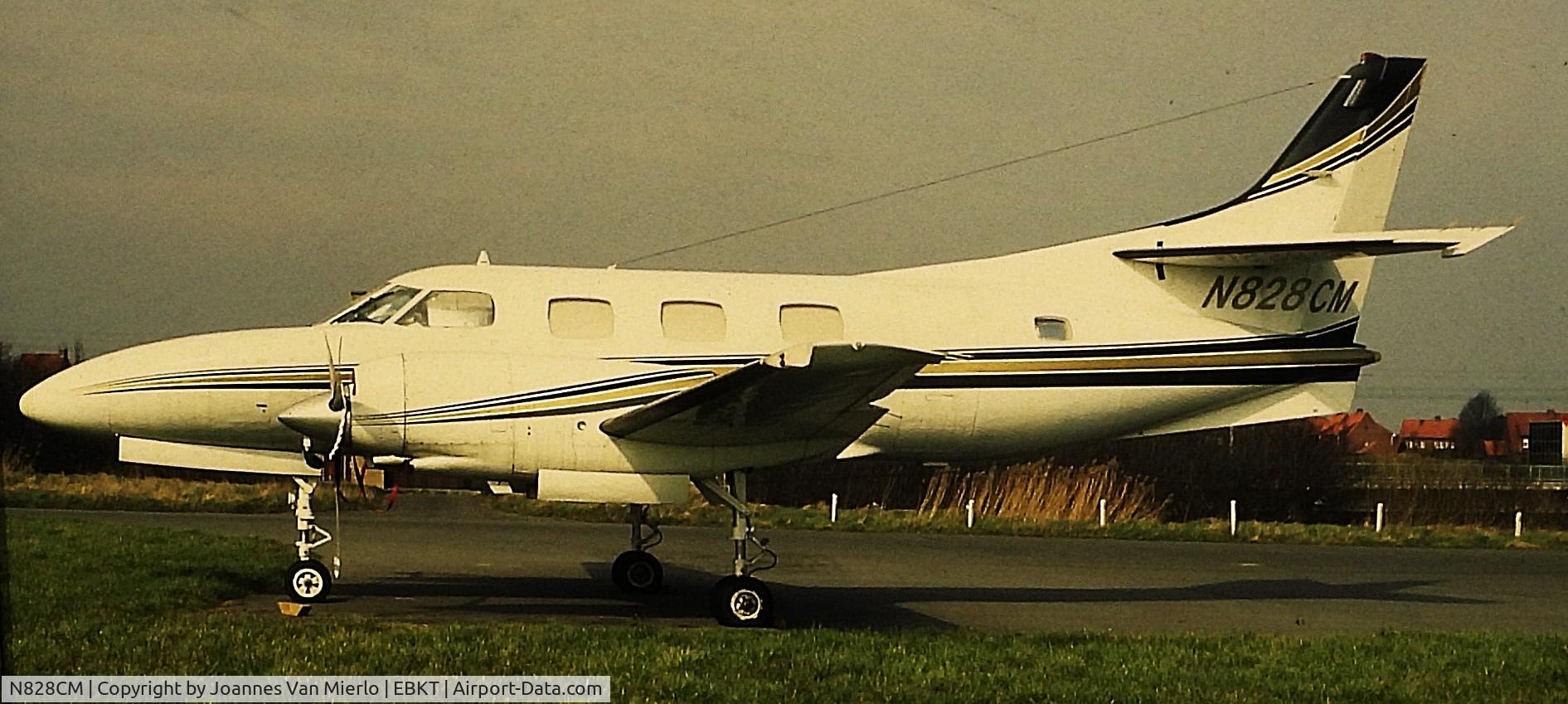 N828CM, Swearingen SA-226T Merlin IIIA C/N T258, ex-slide