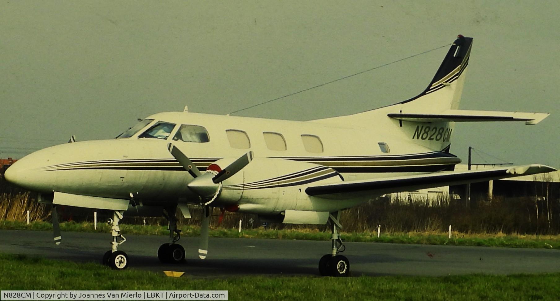 N828CM, Swearingen SA-226T Merlin IIIA C/N T258, ex-slide