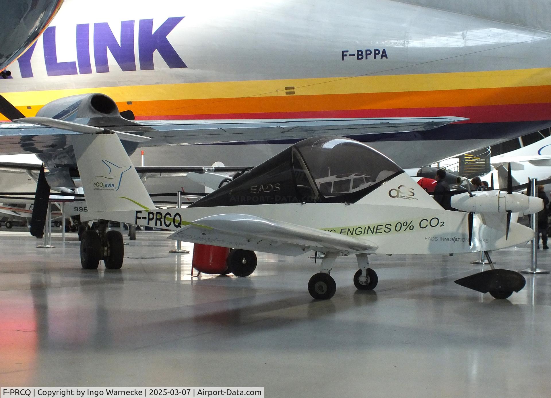 F-PRCQ, Colomban MC-15 Cri-Cri (Cricket) C/N 171, Colomban MC.15 CriCri with 4 electric motors at the Aeroscopia, Blagnac (Toulouse)