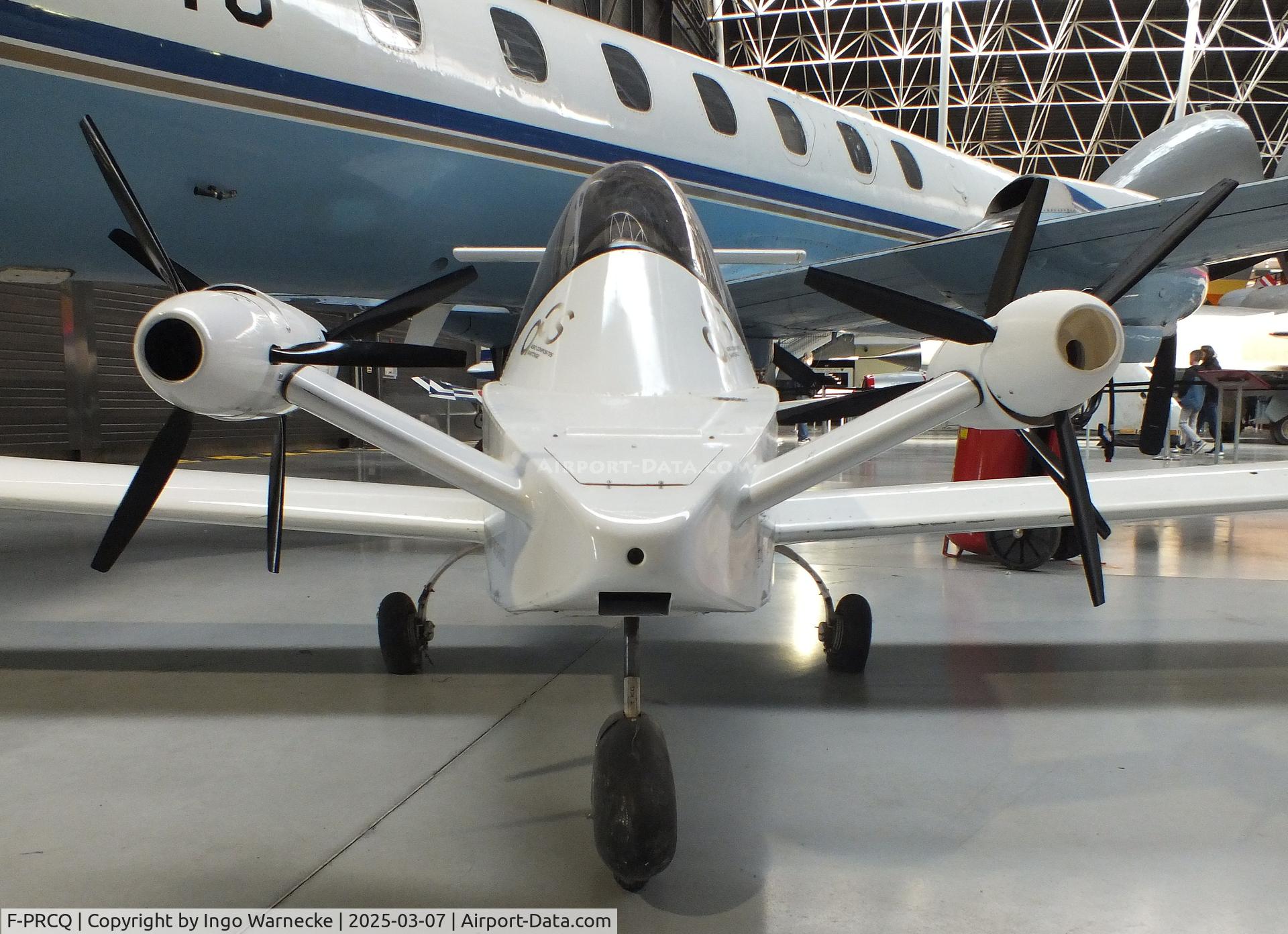 F-PRCQ, Colomban MC-15 Cri-Cri (Cricket) C/N 171, Colomban MC.15 CriCri with 4 electric motors at the Aeroscopia, Blagnac (Toulouse)