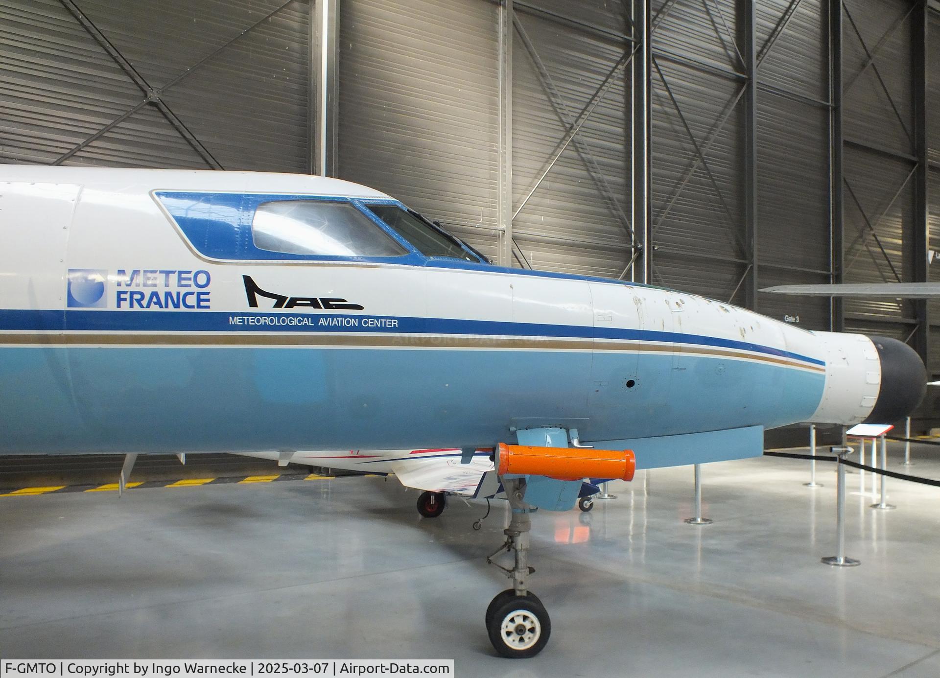 F-GMTO, 1975 Swearingen SA-226AT Merlin IVA C/N AT-031, Fairchild / Swearingen SA-226 AT Merlin IVA meteorological research aircraft at the Aeroscopia, Blagnac (Toulouse)