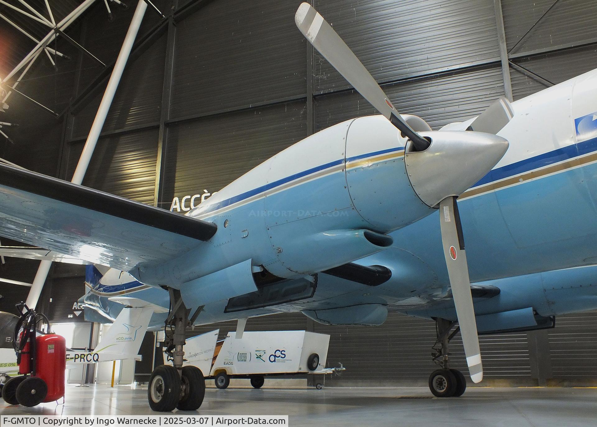 F-GMTO, 1975 Swearingen SA-226AT Merlin IVA C/N AT-031, Fairchild / Swearingen SA-226 AT Merlin IVA meteorological research aircraft at the Aeroscopia, Blagnac (Toulouse)
