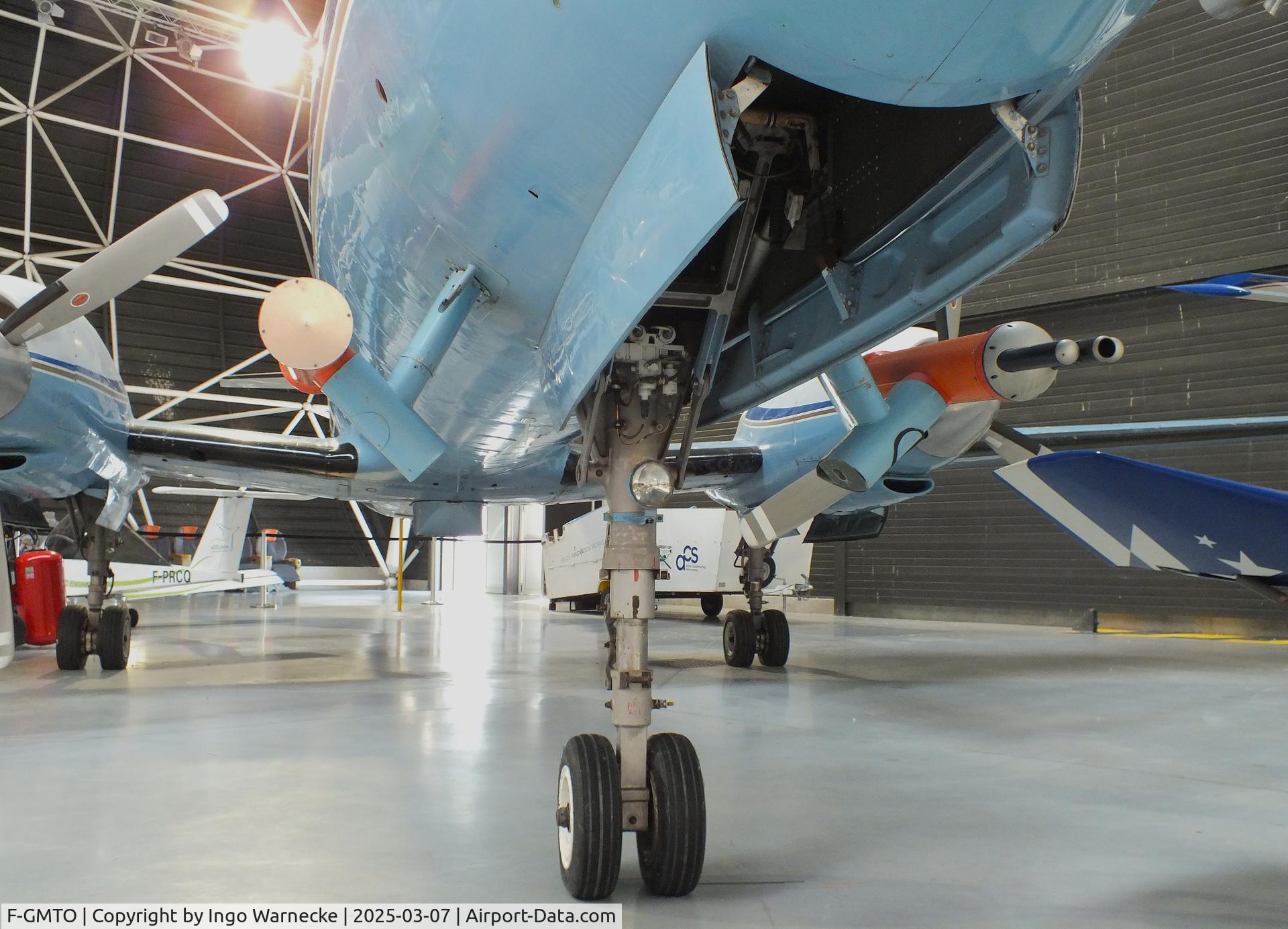 F-GMTO, 1975 Swearingen SA-226AT Merlin IVA C/N AT-031, Fairchild / Swearingen SA-226 AT Merlin IVA meteorological research aircraft at the Aeroscopia, Blagnac (Toulouse)