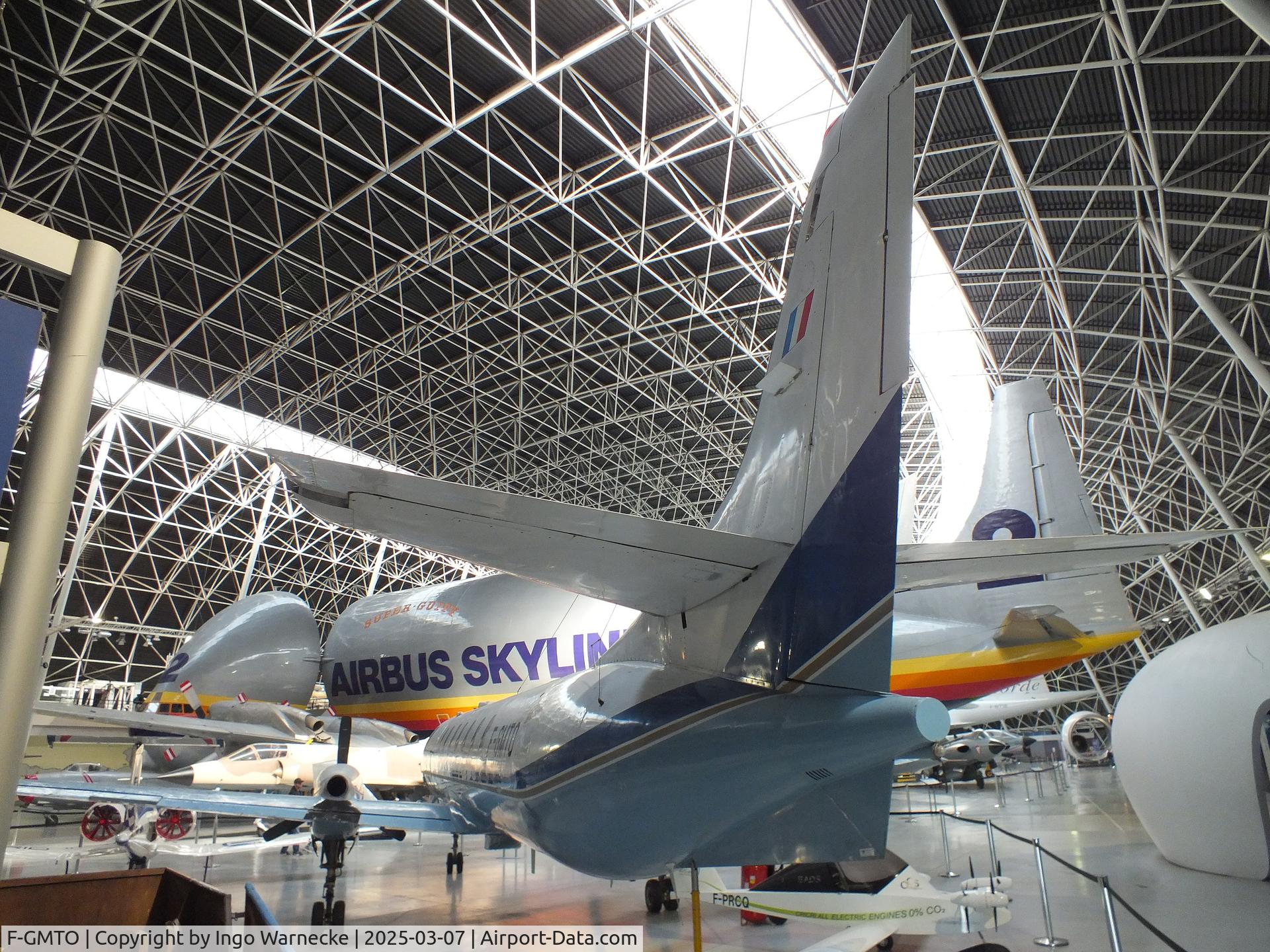 F-GMTO, 1975 Swearingen SA-226AT Merlin IVA C/N AT-031, Fairchild / Swearingen SA-226 AT Merlin IVA meteorological research aircraft at the Aeroscopia, Blagnac (Toulouse)