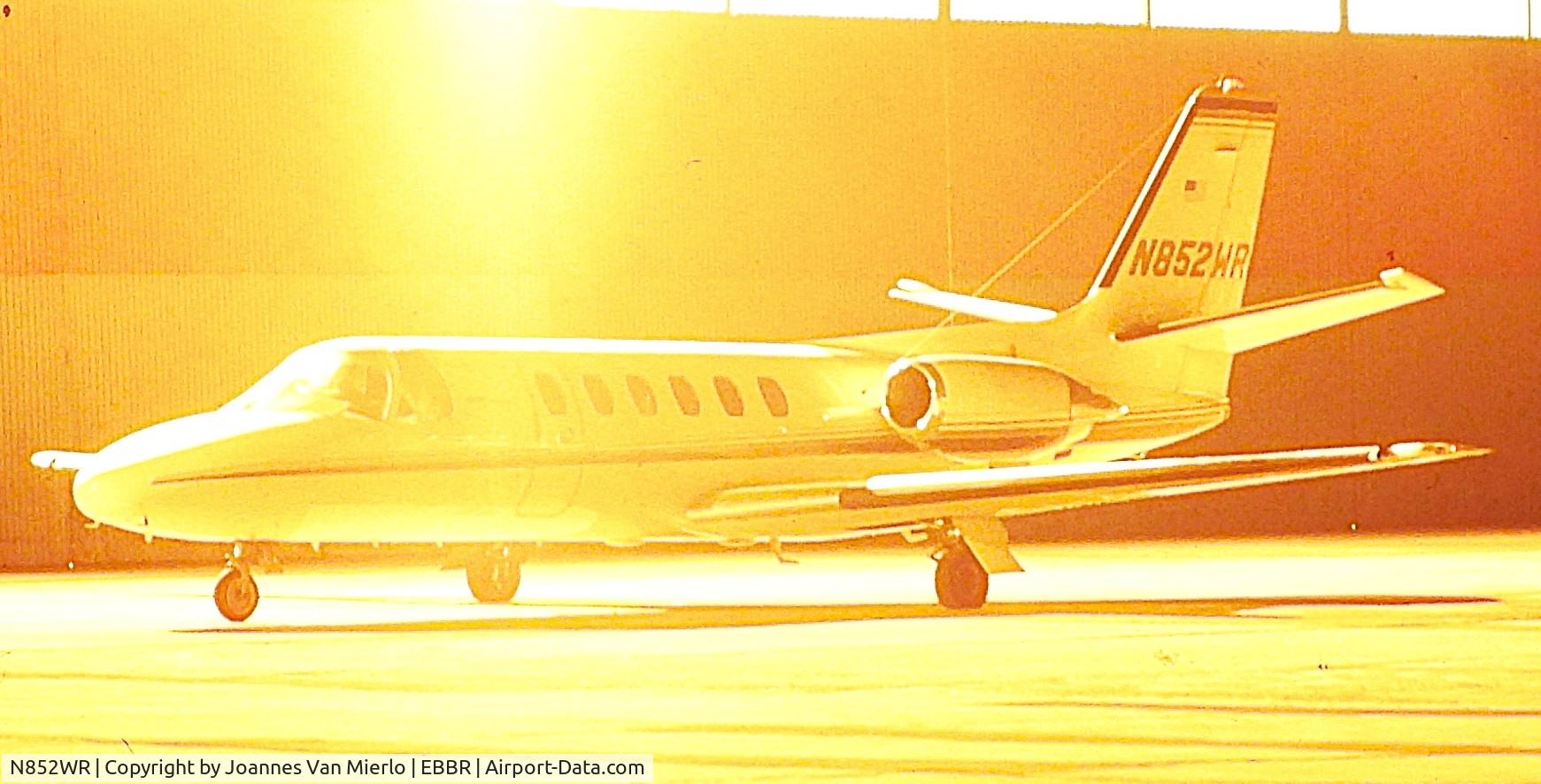 N852WR, Cessna 551 Citation II SP C/N 551-0180, ex-slide