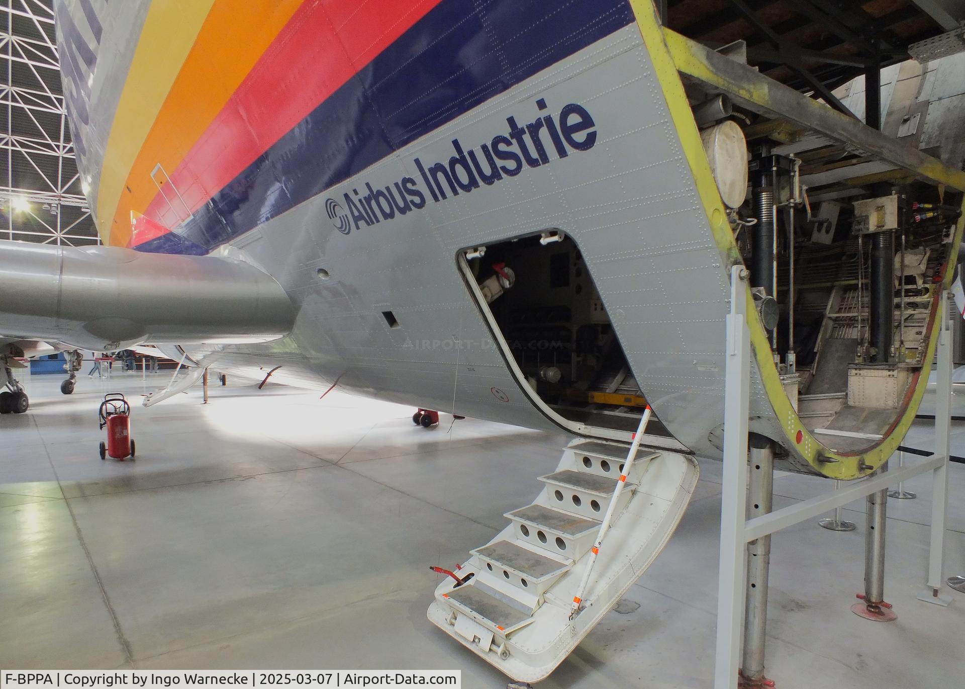 F-BPPA, 1969 Aero Spacelines 377SGT Super Guppy Turbine C/N 0002, Aero Spacelines 377SGT Super Guppy Turbine at the Aeroscopia, Blagnac (Toulouse)