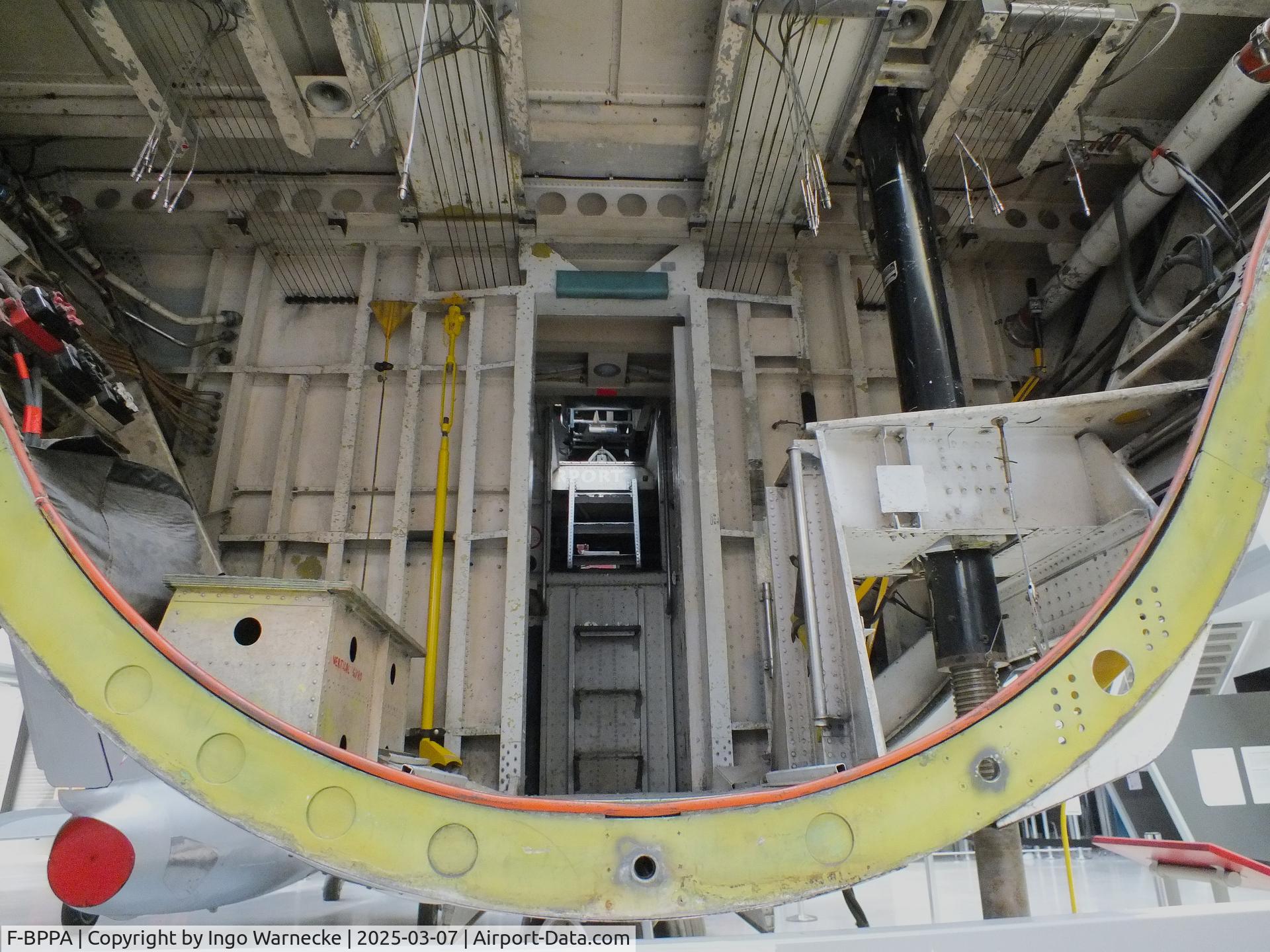 F-BPPA, 1969 Aero Spacelines 377SGT Super Guppy Turbine C/N 0002, Aero Spacelines 377SGT Super Guppy Turbine at the Aeroscopia, Blagnac (Toulouse)