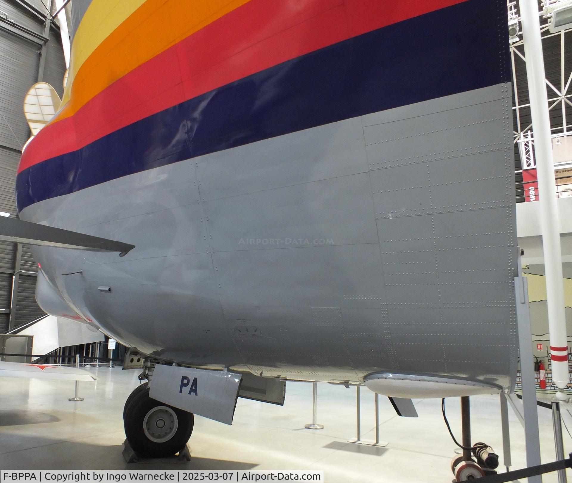 F-BPPA, 1969 Aero Spacelines 377SGT Super Guppy Turbine C/N 0002, Aero Spacelines 377SGT Super Guppy Turbine at the Aeroscopia, Blagnac (Toulouse)