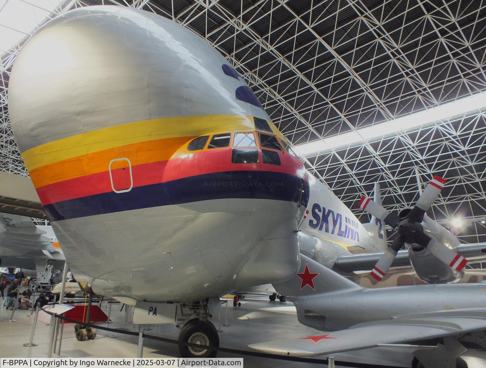 F-BPPA, 1969 Aero Spacelines 377SGT Super Guppy Turbine C/N 0002, Aero Spacelines 377SGT Super Guppy Turbine at the Aeroscopia, Blagnac (Toulouse)