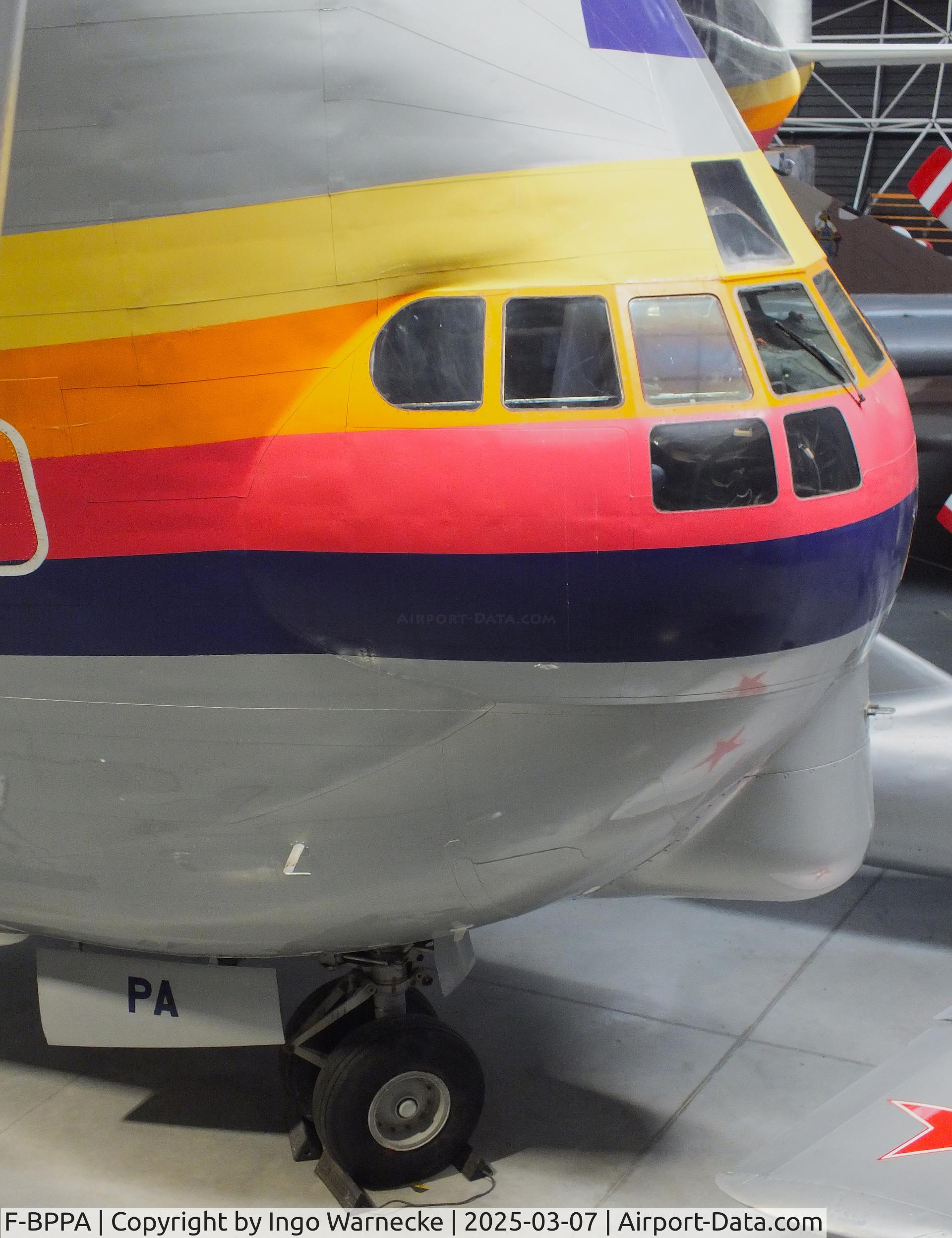 F-BPPA, 1969 Aero Spacelines 377SGT Super Guppy Turbine C/N 0002, Aero Spacelines 377SGT Super Guppy Turbine at the Aeroscopia, Blagnac (Toulouse)
