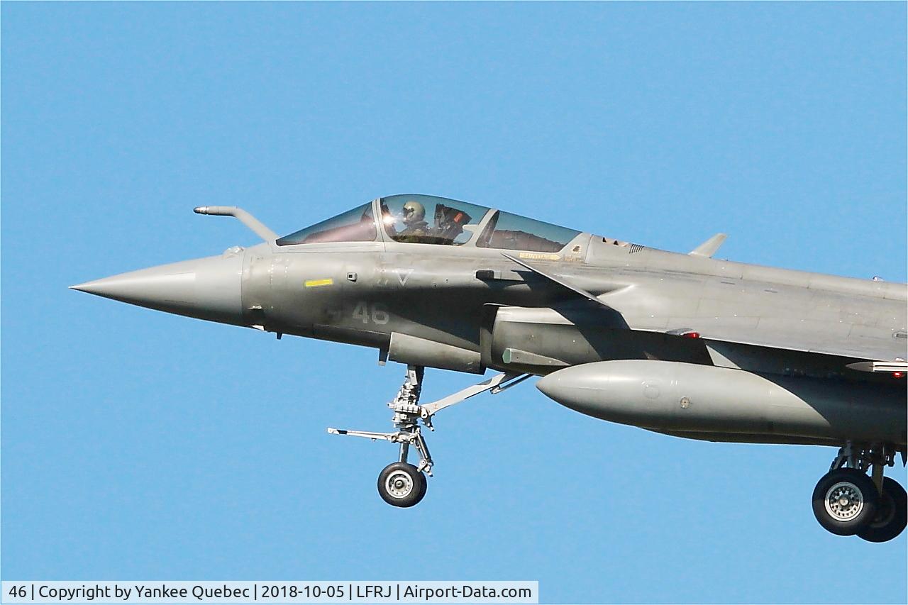 46, 2016 Dassault Rafale M C/N 46, Dassault Rafale M, Landivisiau Naval Air Base (LFRJ-LDV)